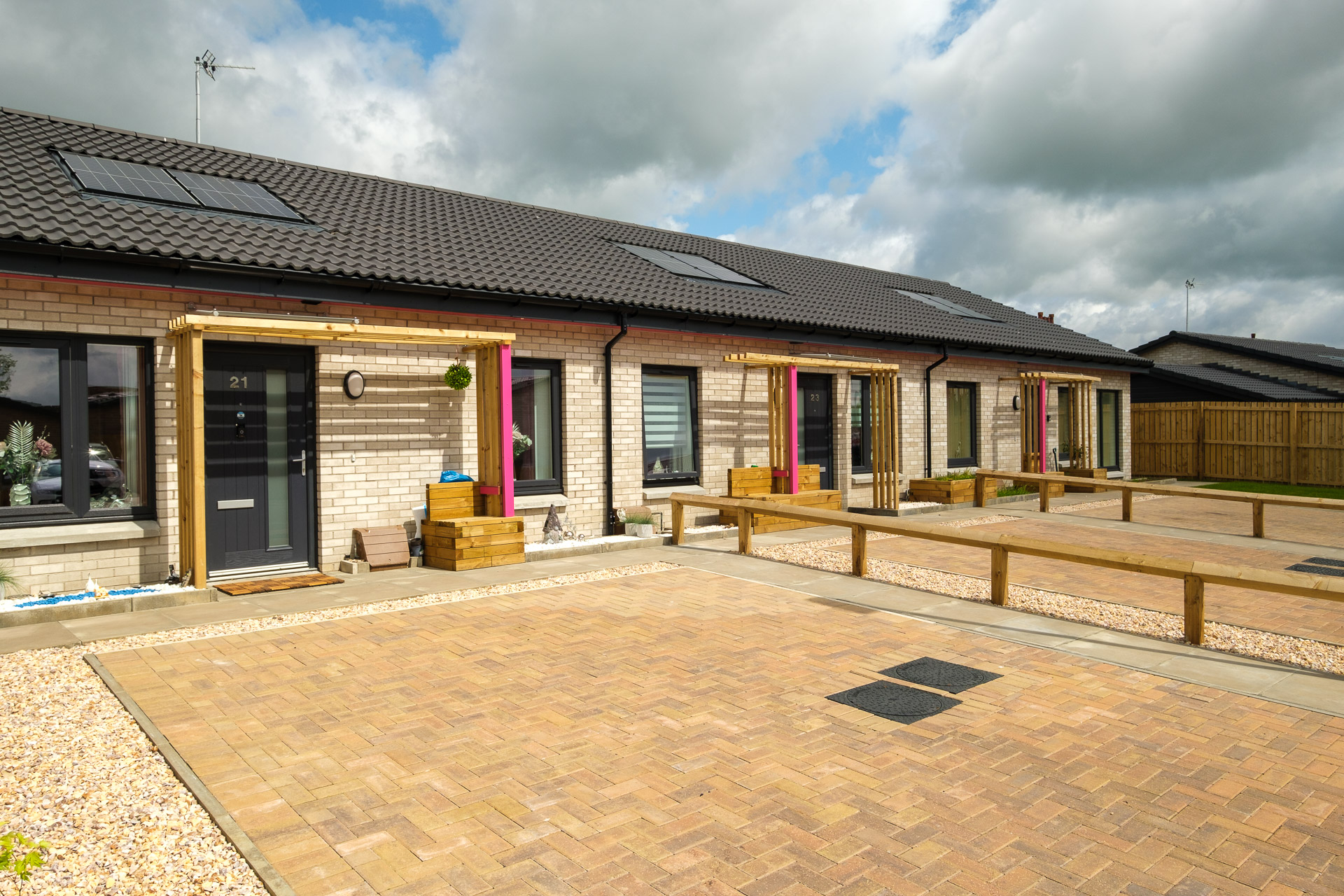 Welcome mat rolled out at new council homes in Kilmarnock