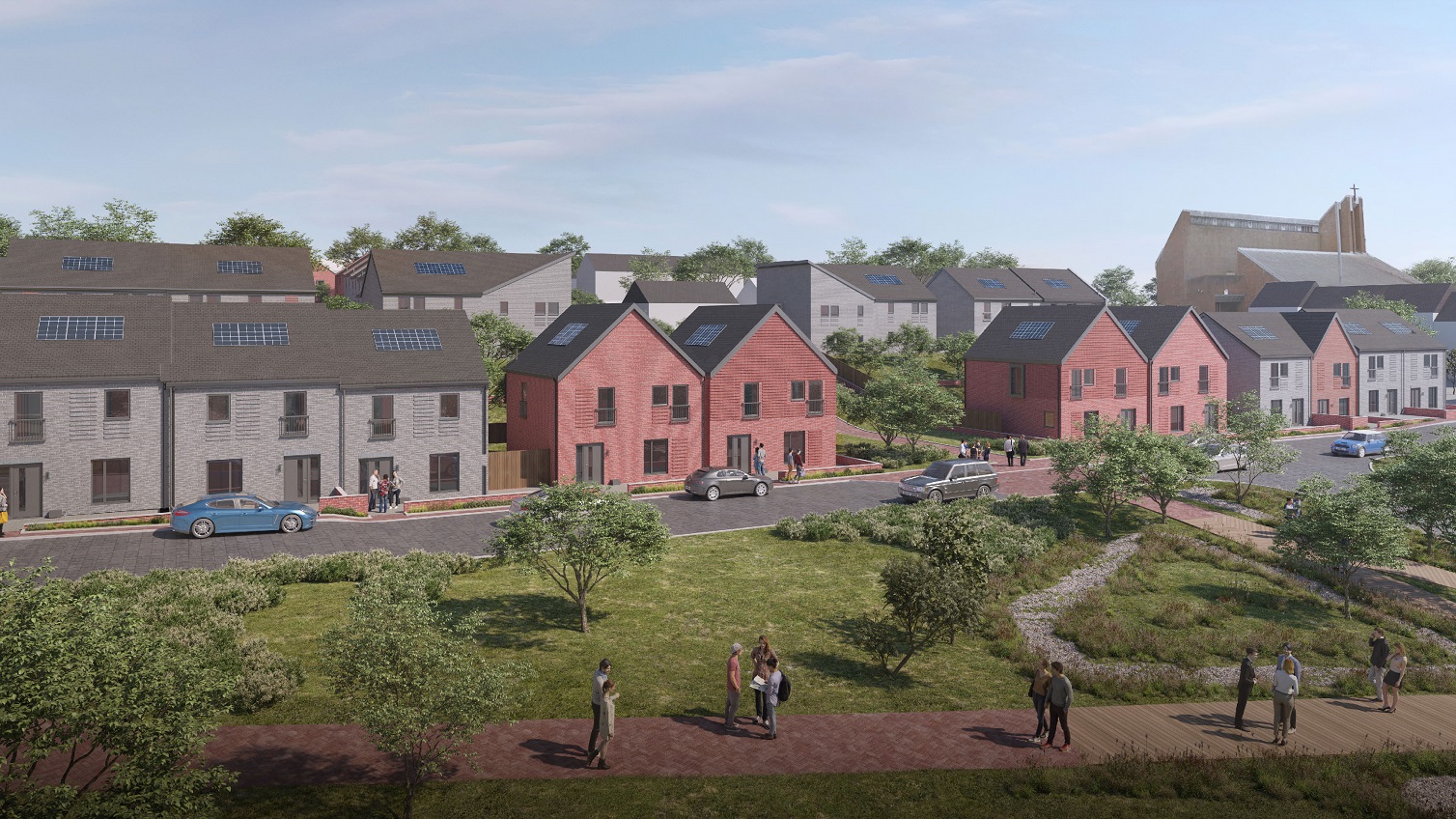 Bellsmyre regeneration project shortlisted for two Planning Awards