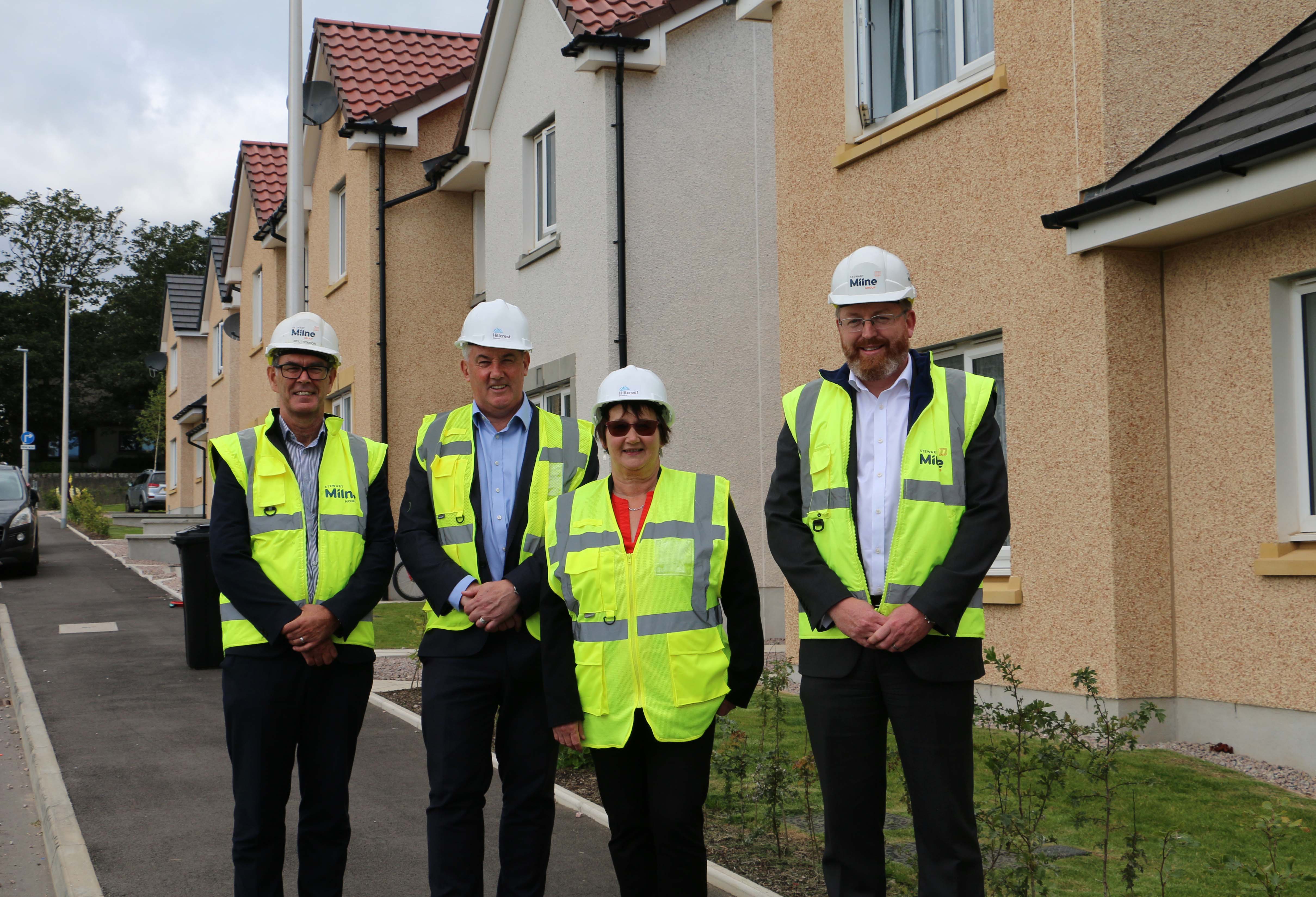 Housing minister formally opens newly completed Hillcrest development in Cove