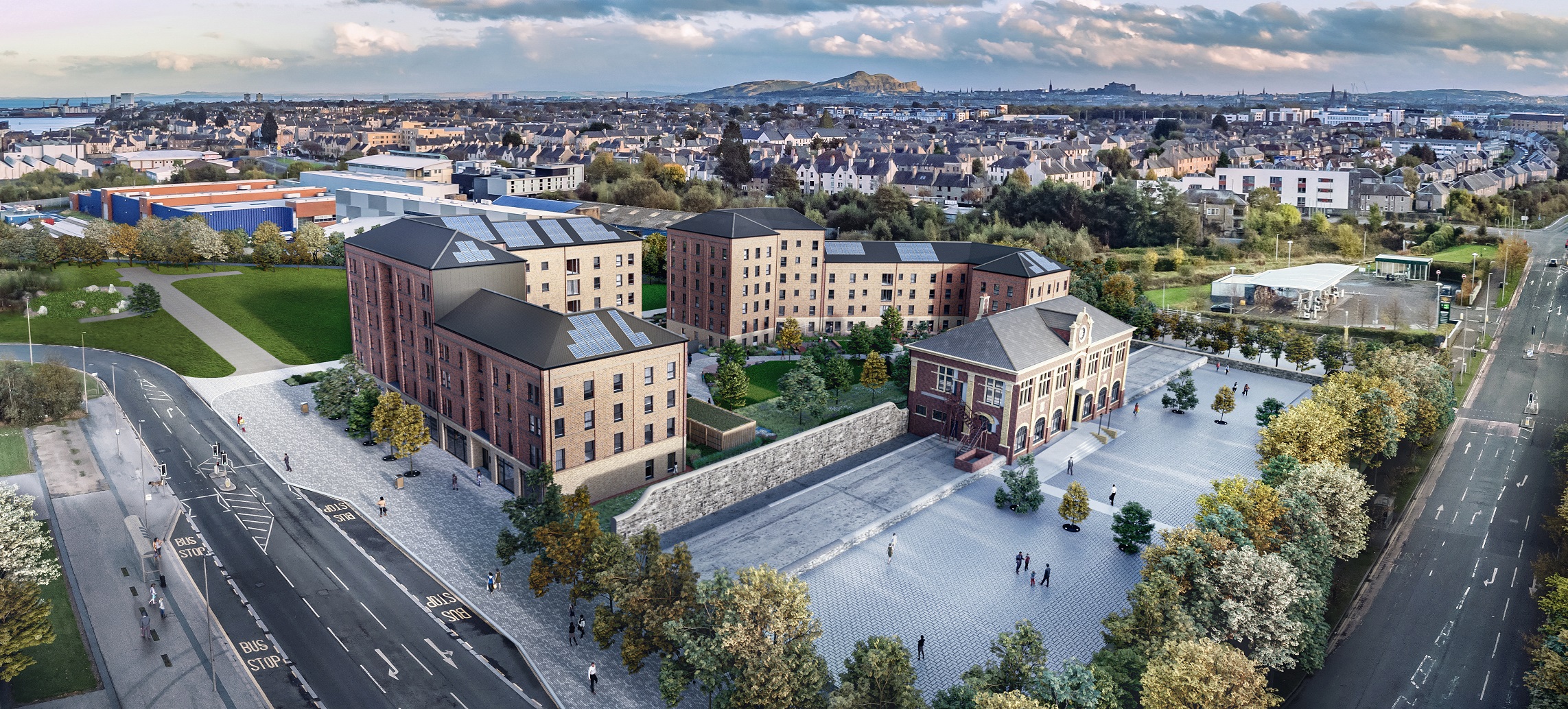 Construction underway at Edinburgh's flagship net zero carbon housing project