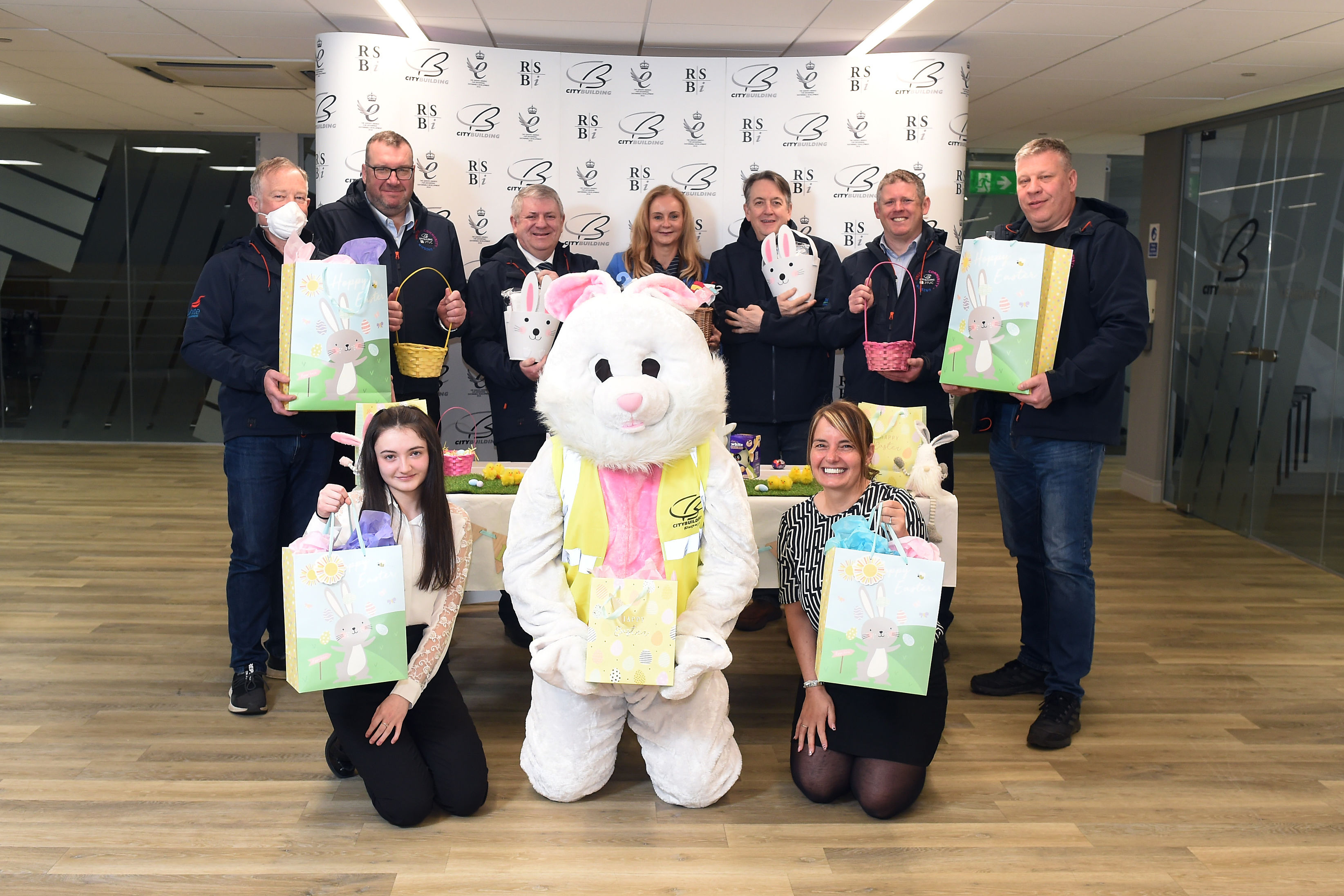 City Building’s Joint Trade Union Committee gives back this Easter