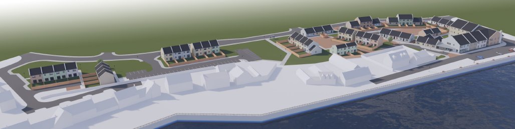 Work starts on council homes at Irvine harbourside