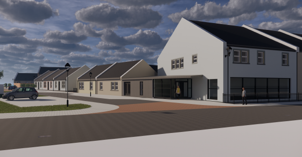 Work starts on council homes at Irvine harbourside