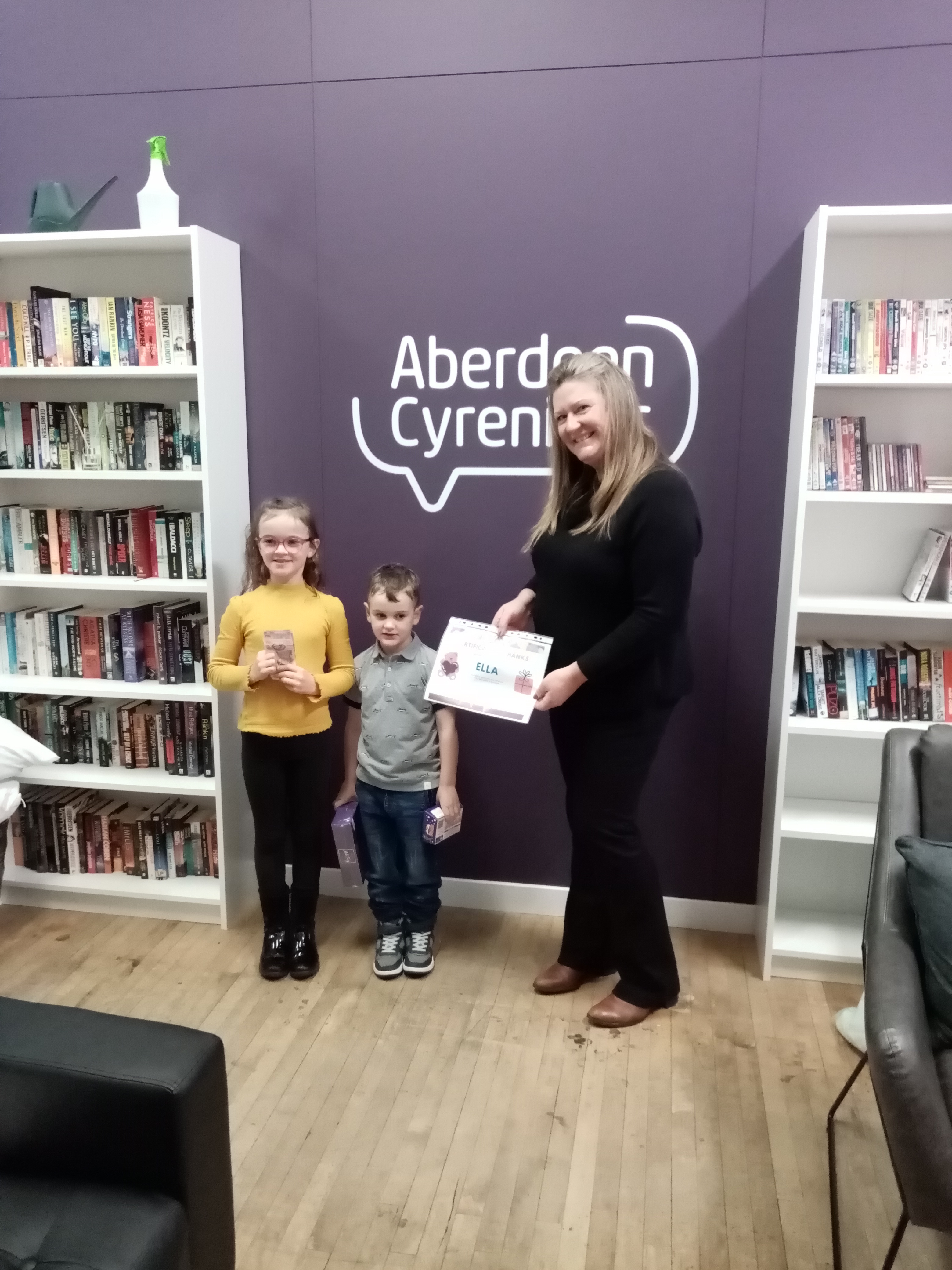 Seven-year-old gives up birthday gifts to raise £250 for Aberdeen Cyrenians
