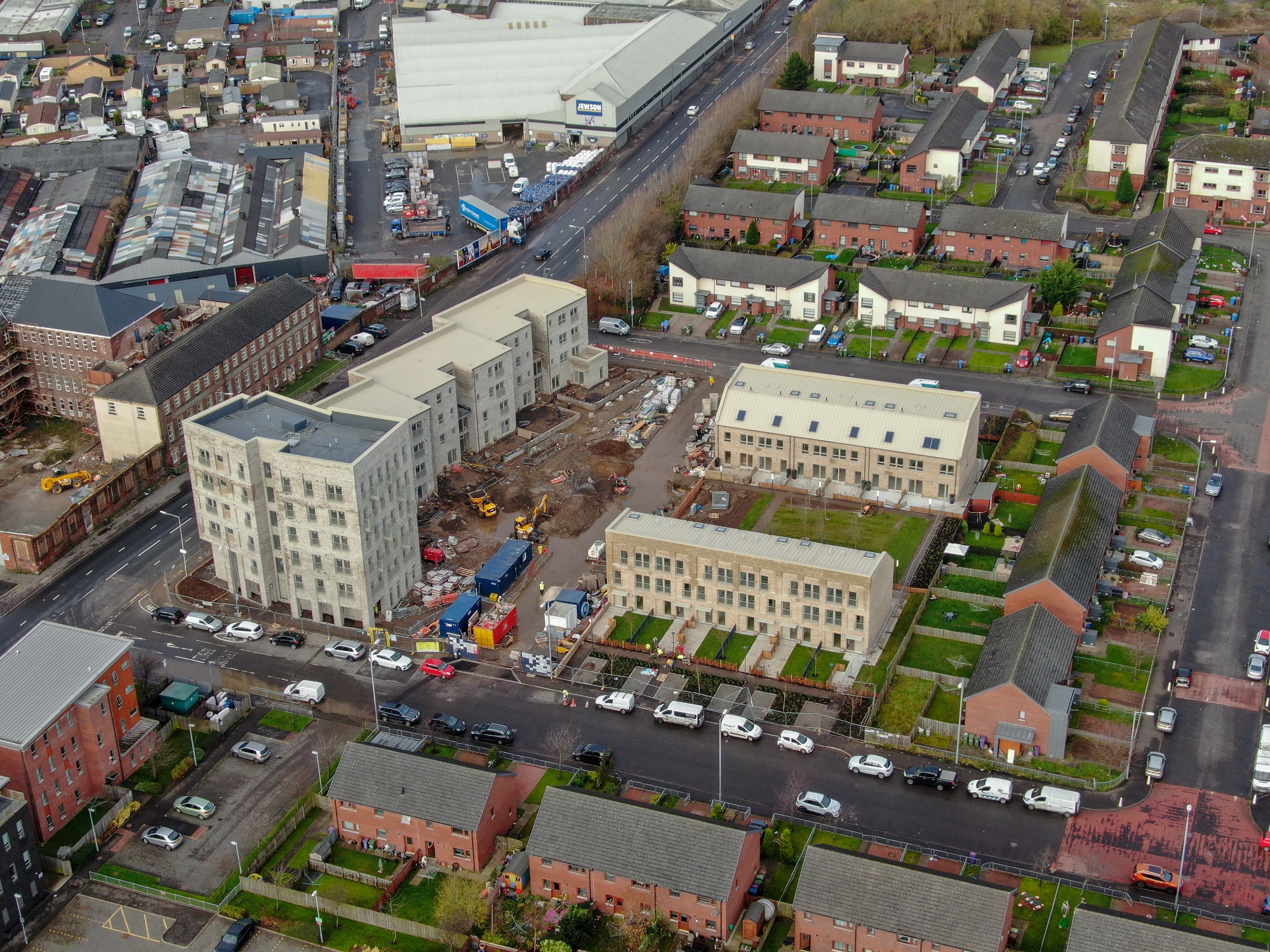 In Pictures: Site progress at WSHA site at Fielden Street