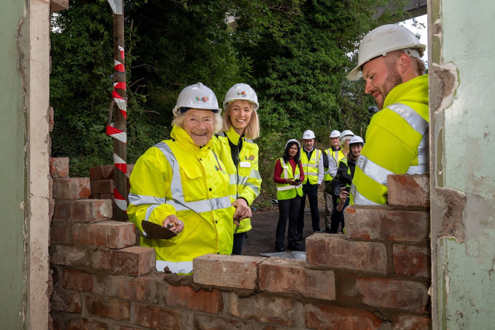 100-year-old war veteran kick-starts housing development at historic site