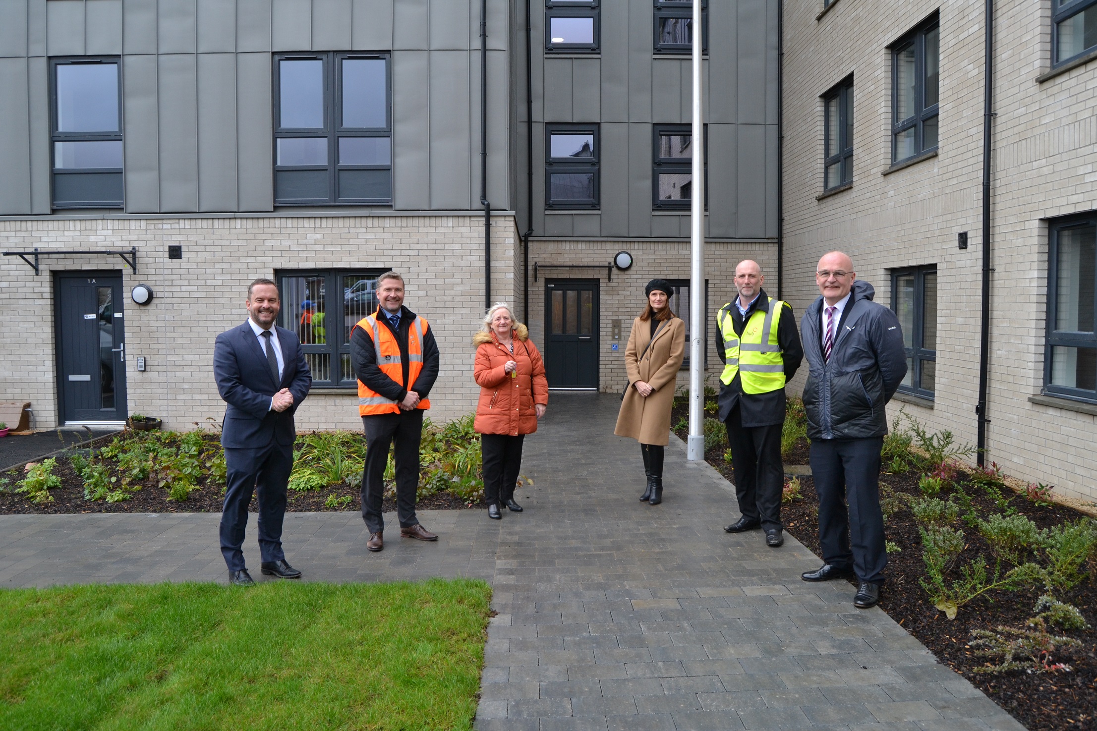 Tenants receive keys to new homes at former East Dunbartonshire Council HQ site