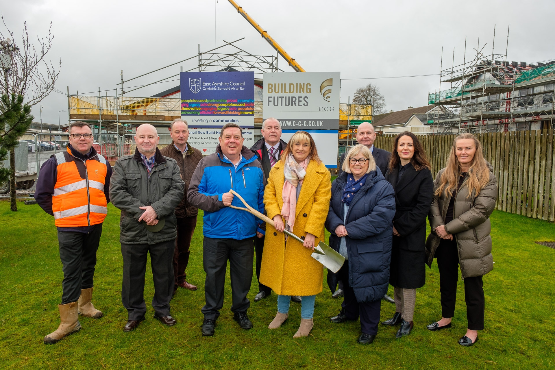 Work starts on two East Ayrshire Council developments