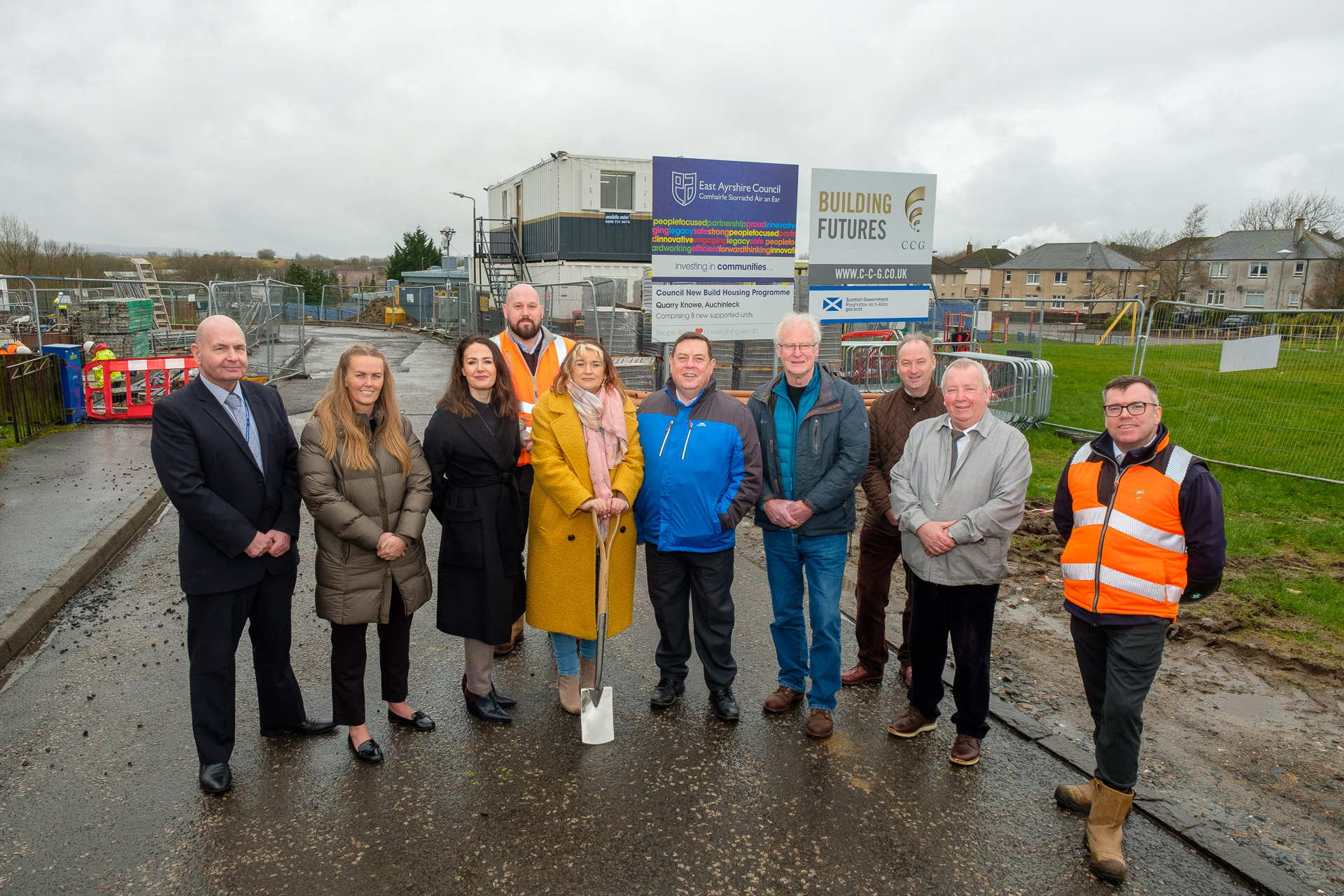 CCG starts work on two East Ayrshire Council housing developments