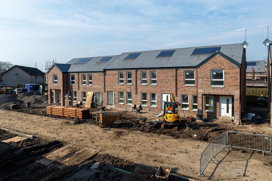 First look at 39 new council homes in Johnstone