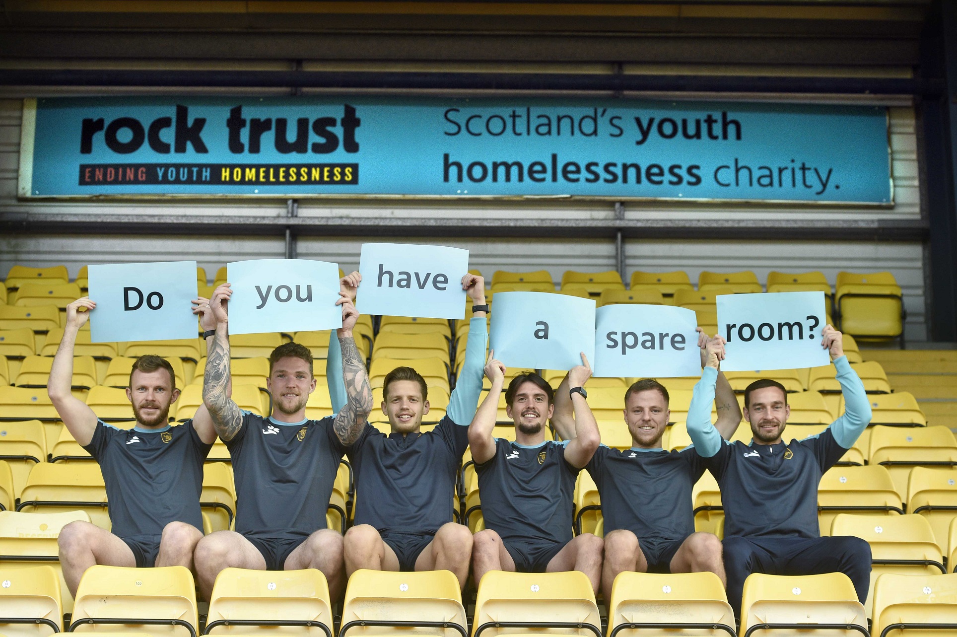 Livingston FC launches Rock Trust charity partnership with urgent appeal for volunteers
