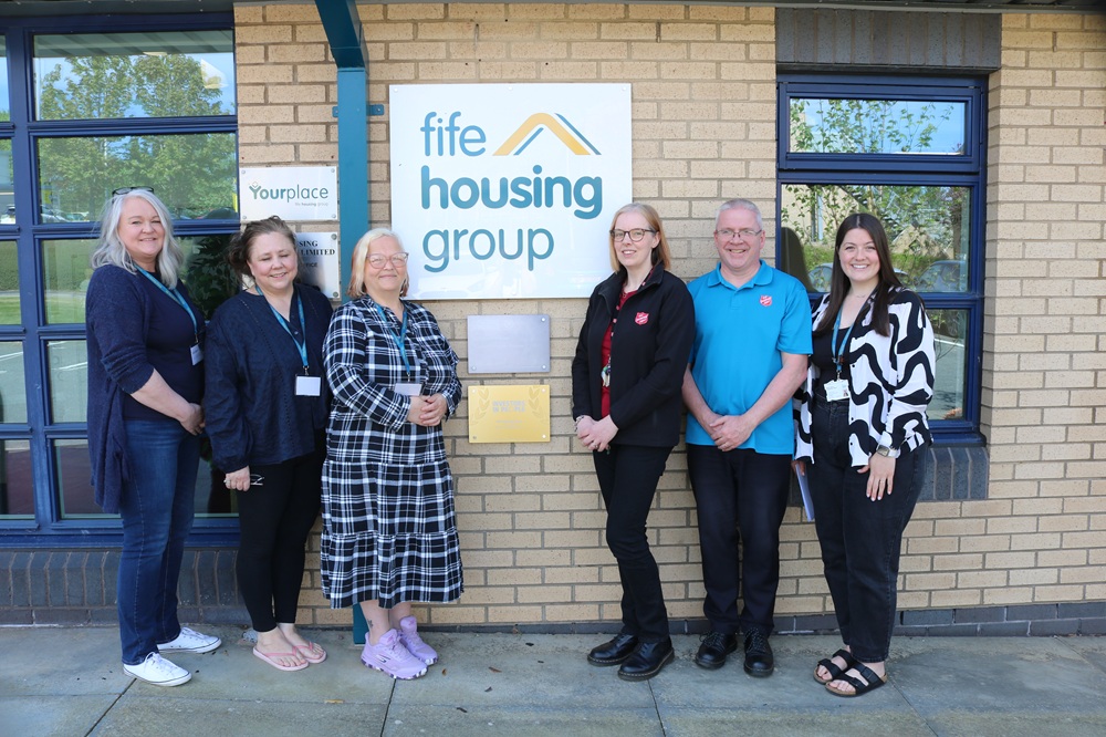 Fife Housing Group and Salvation Army help tenants develop digital skills and career confidence