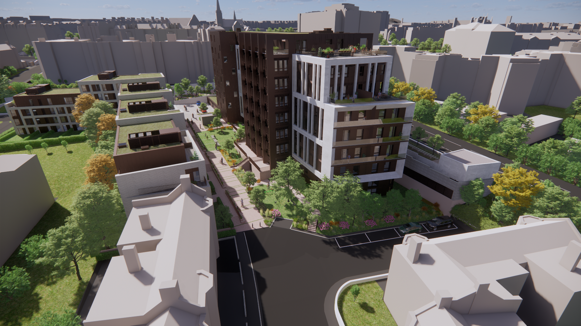 Net-zero capable residential development in Edinburgh comes to market