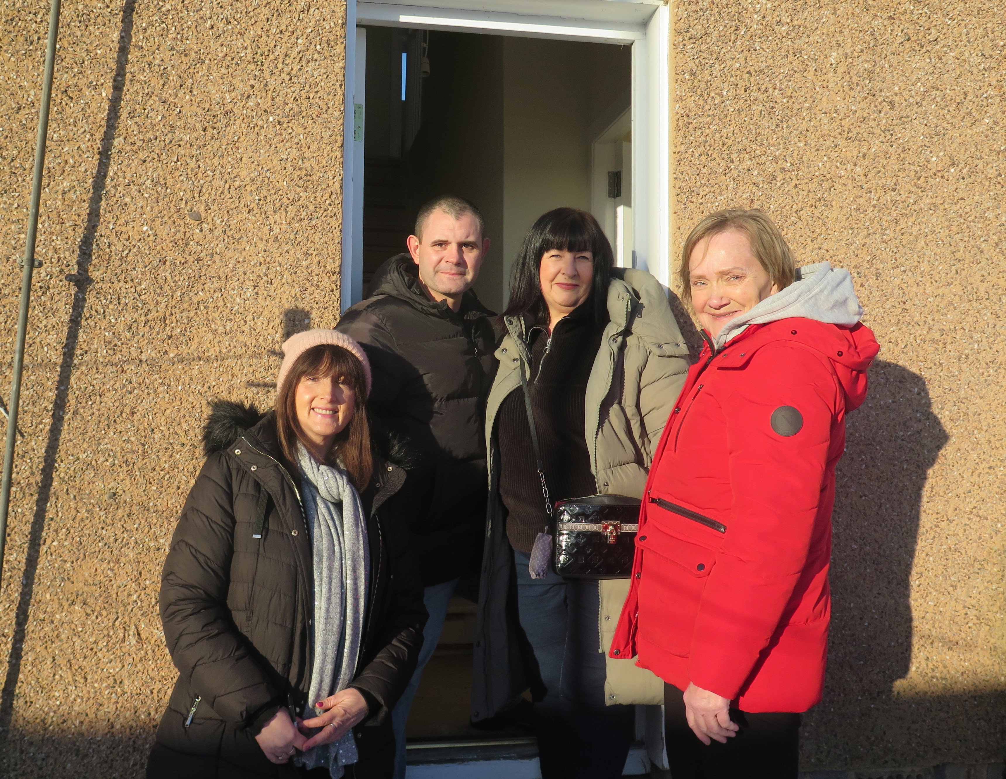 First veteran family moves into Midlothian Council home under new agreement with charity