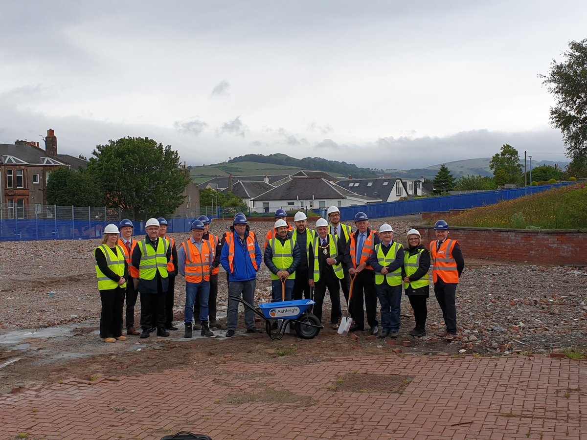 Provost gets work under way on £19.5m North Ayrshire development