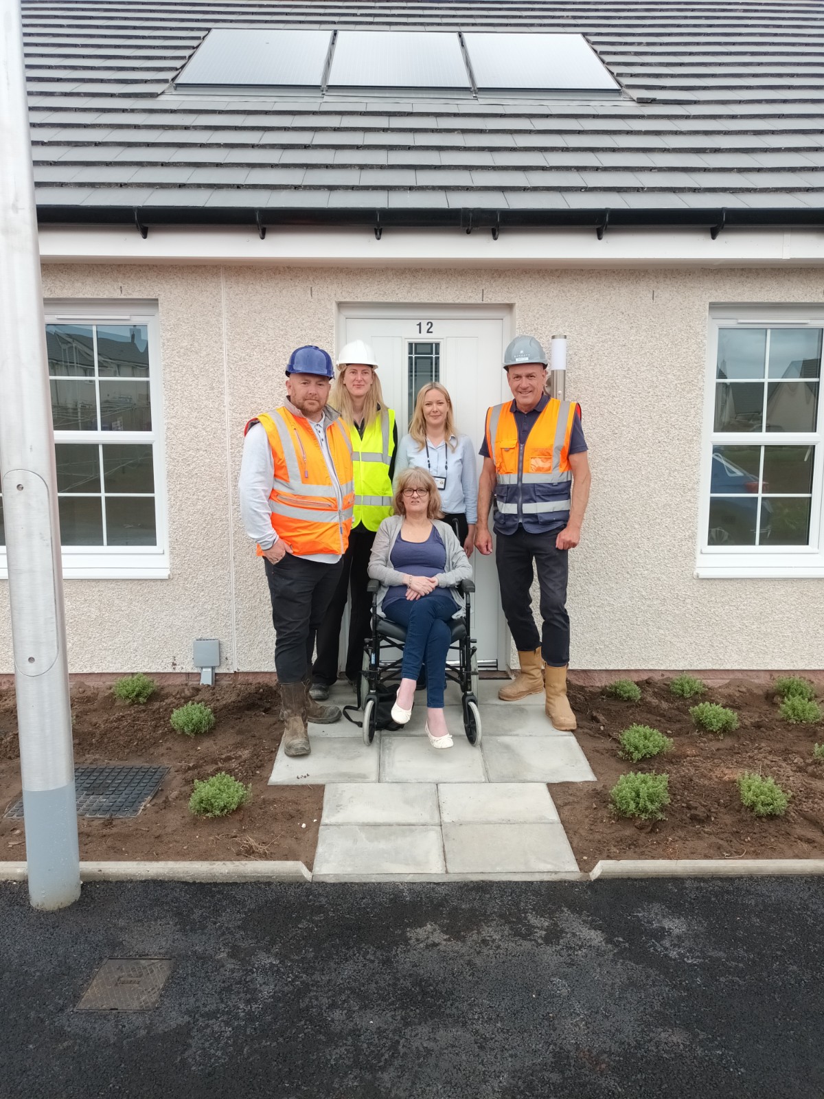 New tenants welcomed to sustainable homes in Elgin