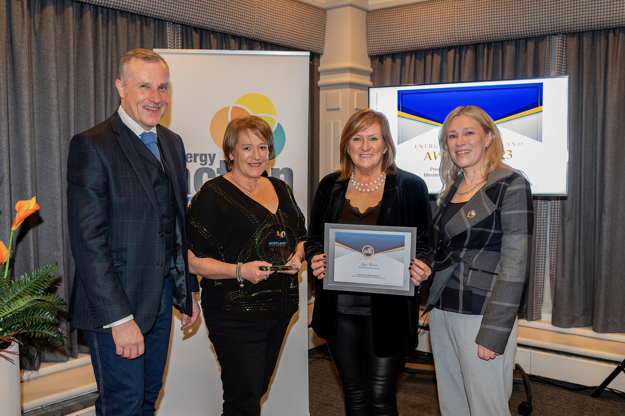Fyne Homes windfarm recognised for tackling fuel poverty in Argyll