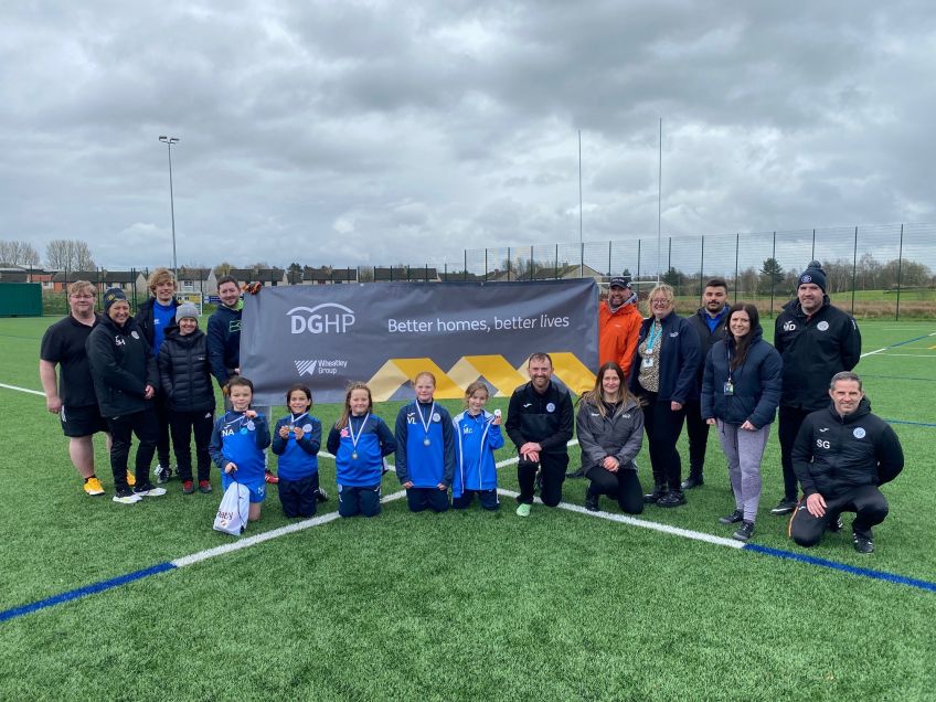 DGHP football academy helps girls have a ball this Easter