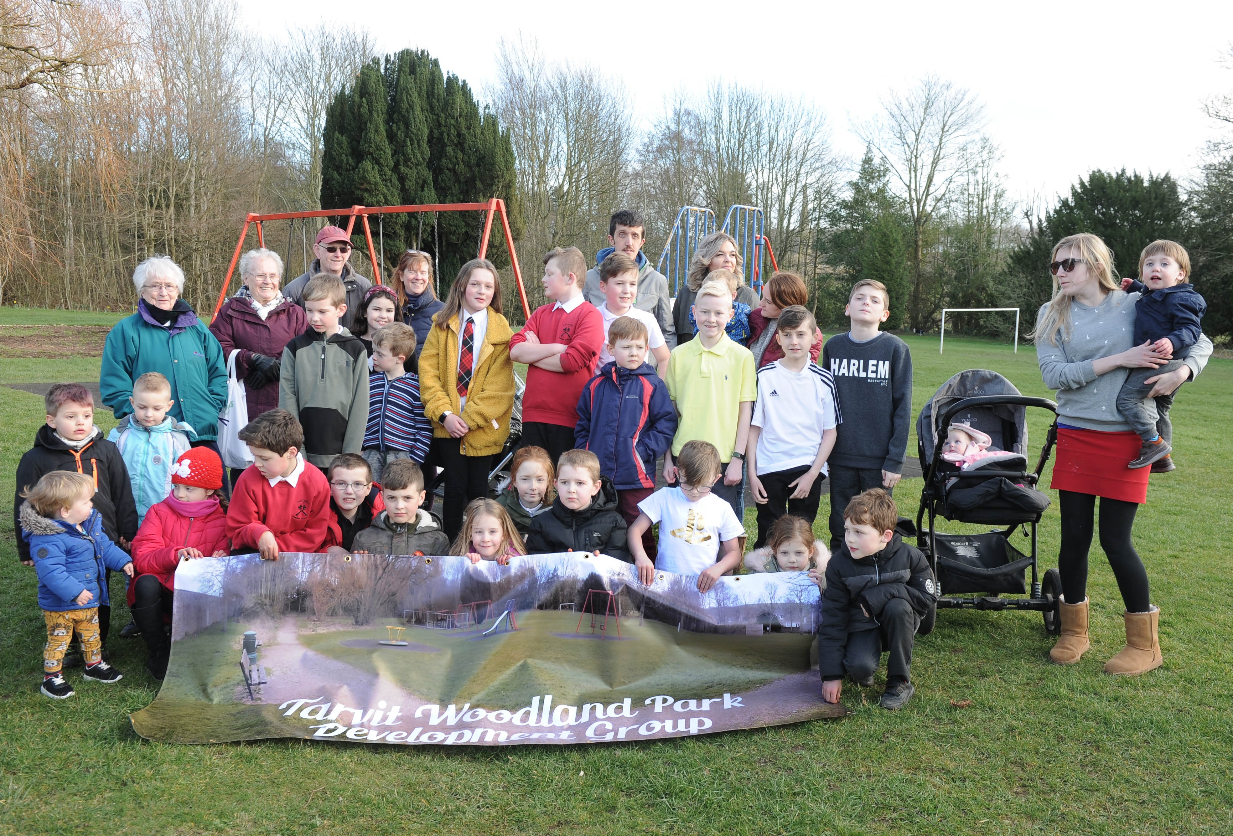 Kingdom's £15,000 donation boosts Cupar Play Park group