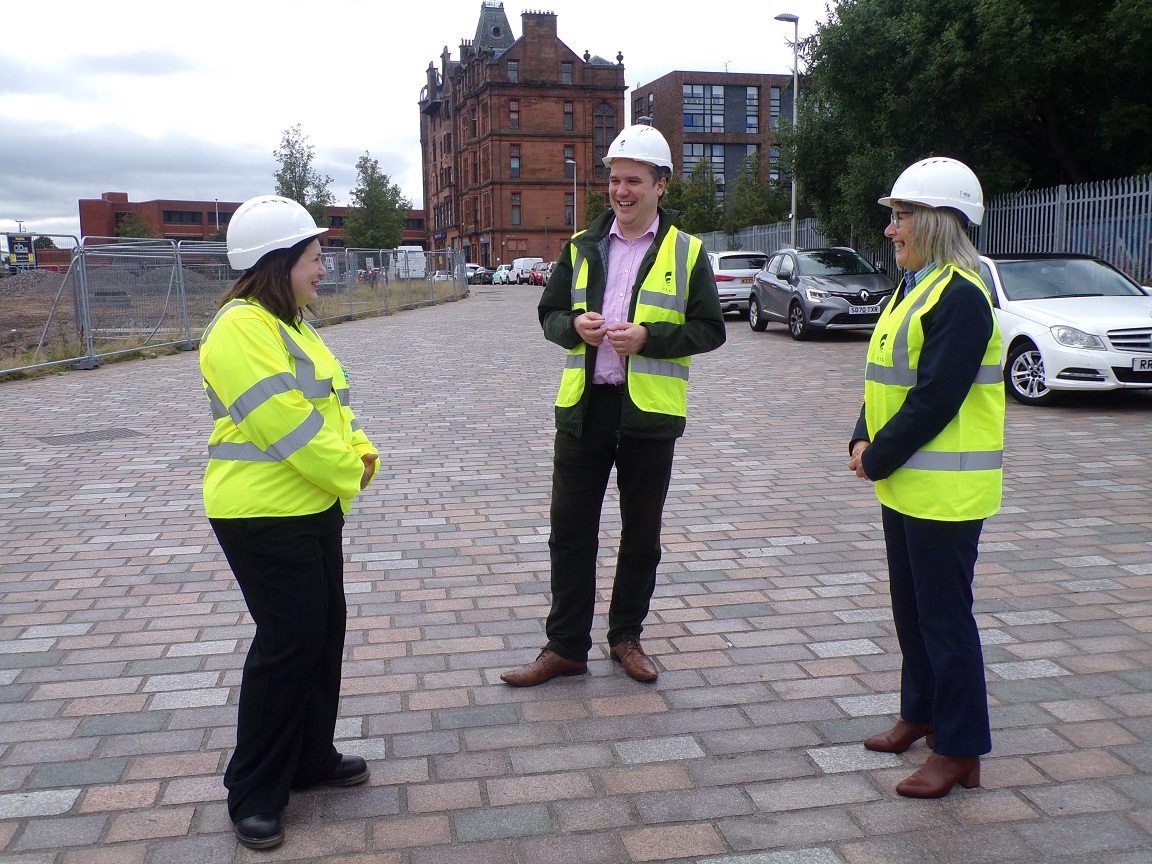 MSP learns how vibrant Govan community is being transformed