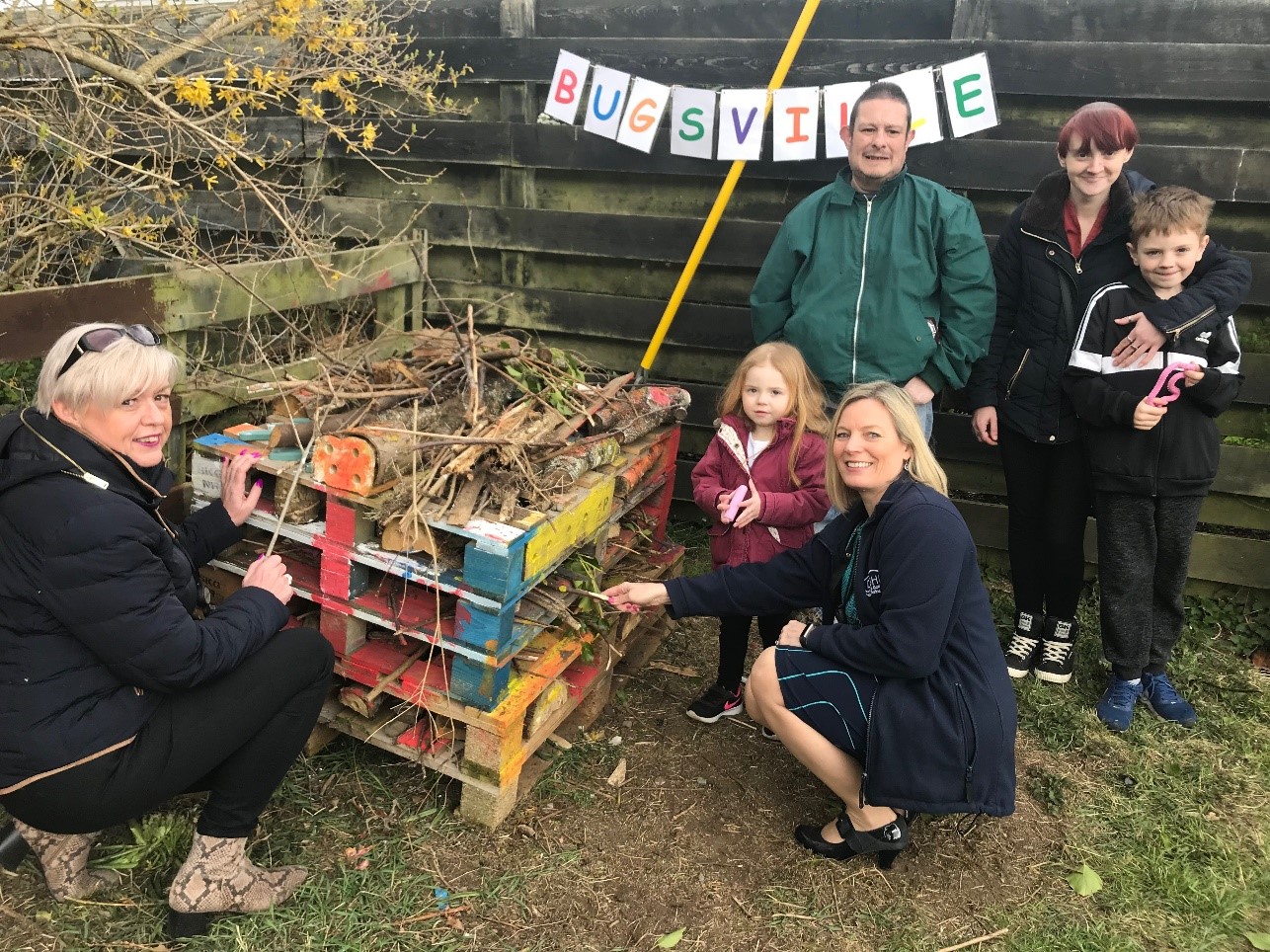 Many hands make light work of Dumfries garden