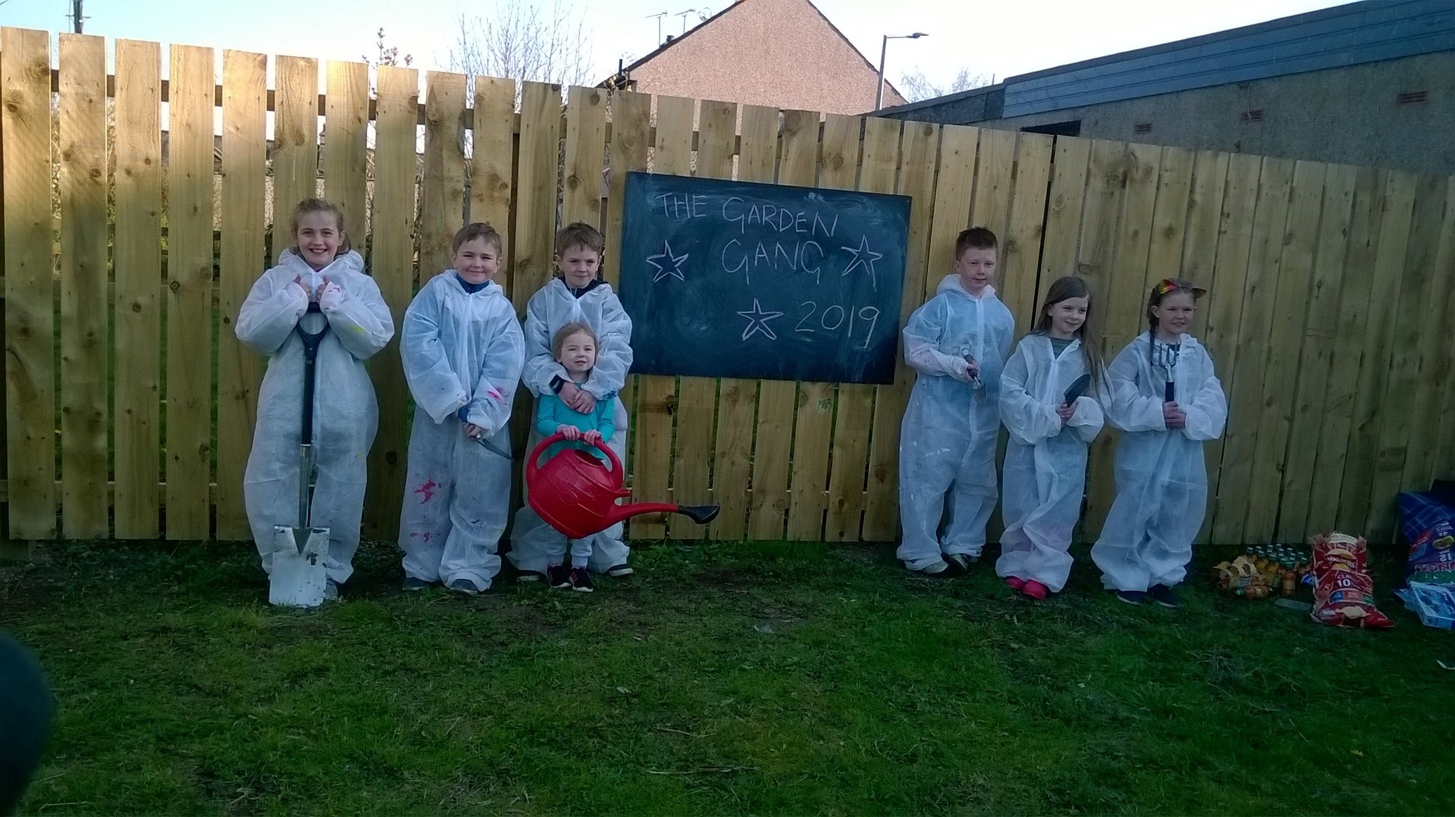 Many hands make light work of Dumfries garden