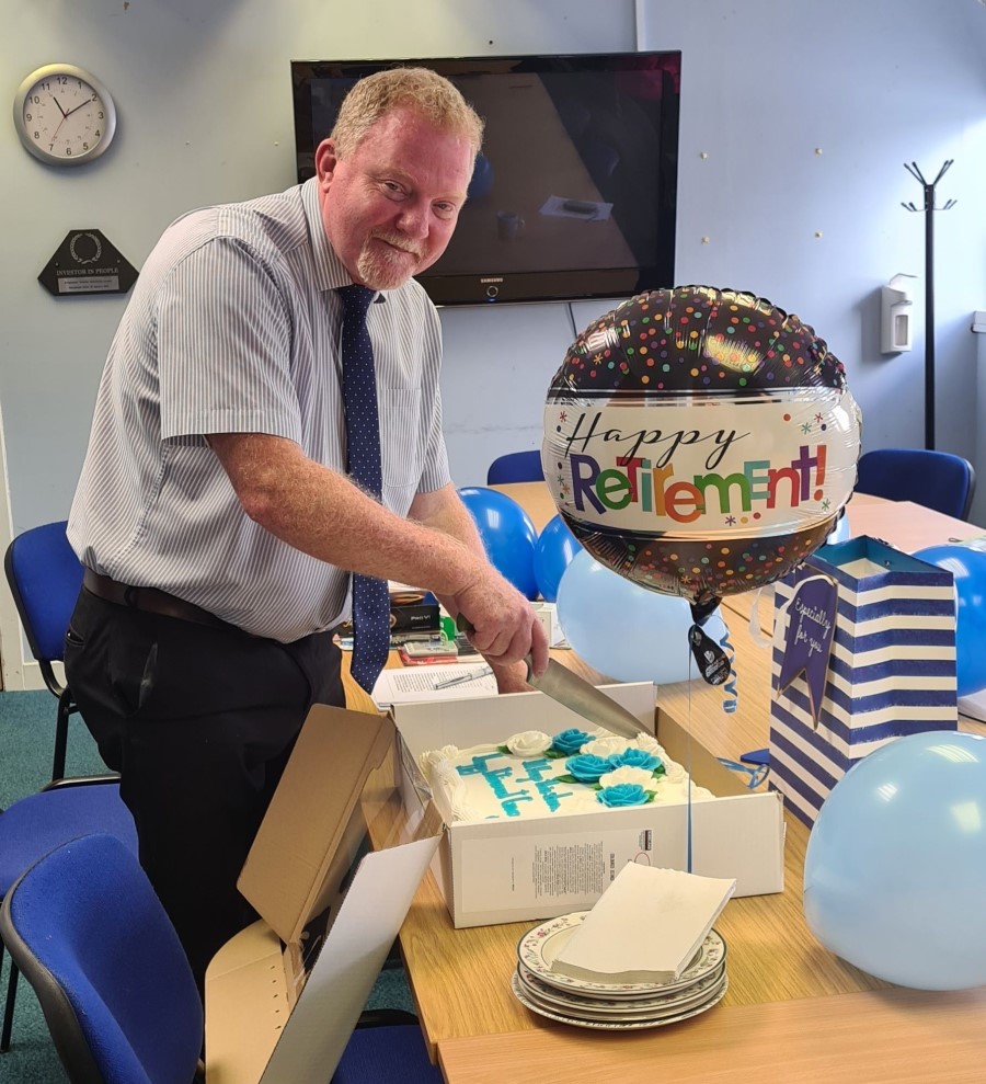 Bridgewater Housing Association's Gary Stapleton retires