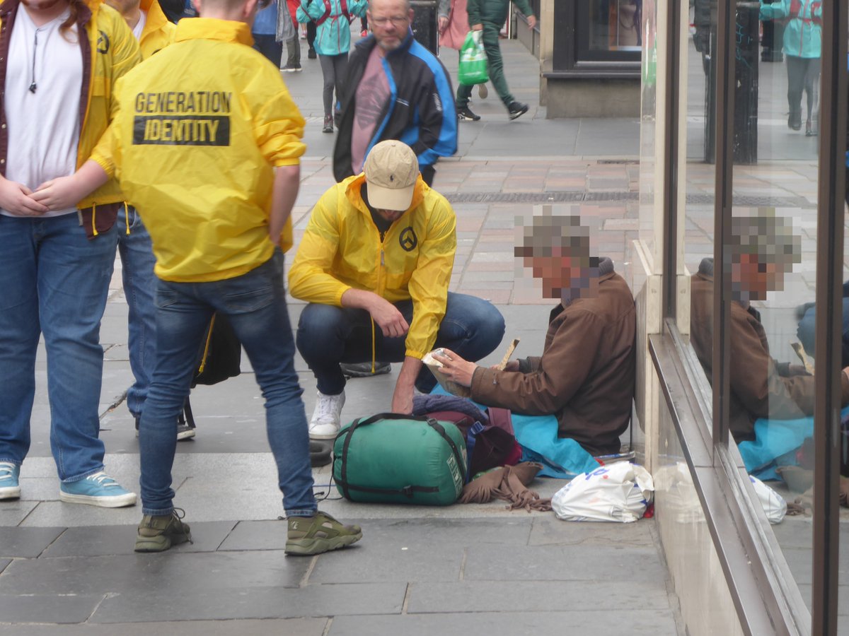 Far-right group accused of targeting homeless people in Glasgow