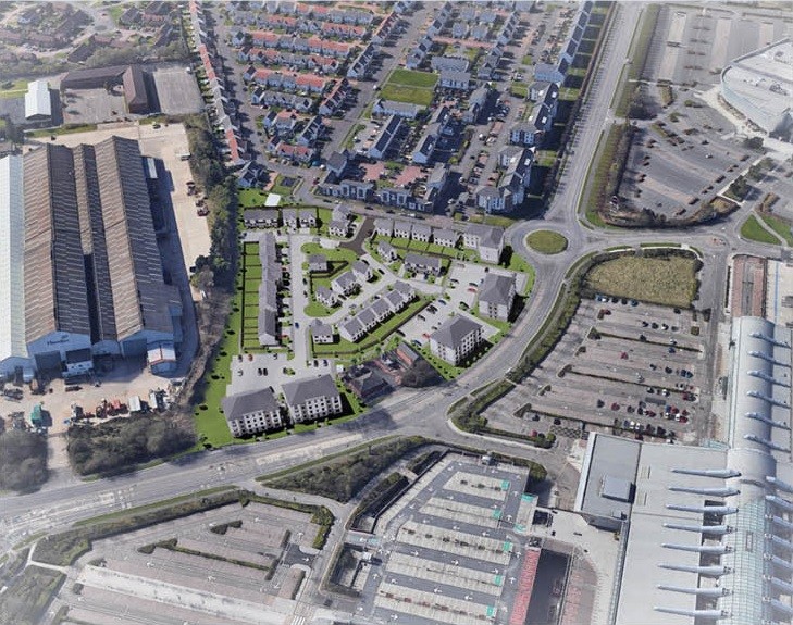 Up to 120 new homes planned in Braehead