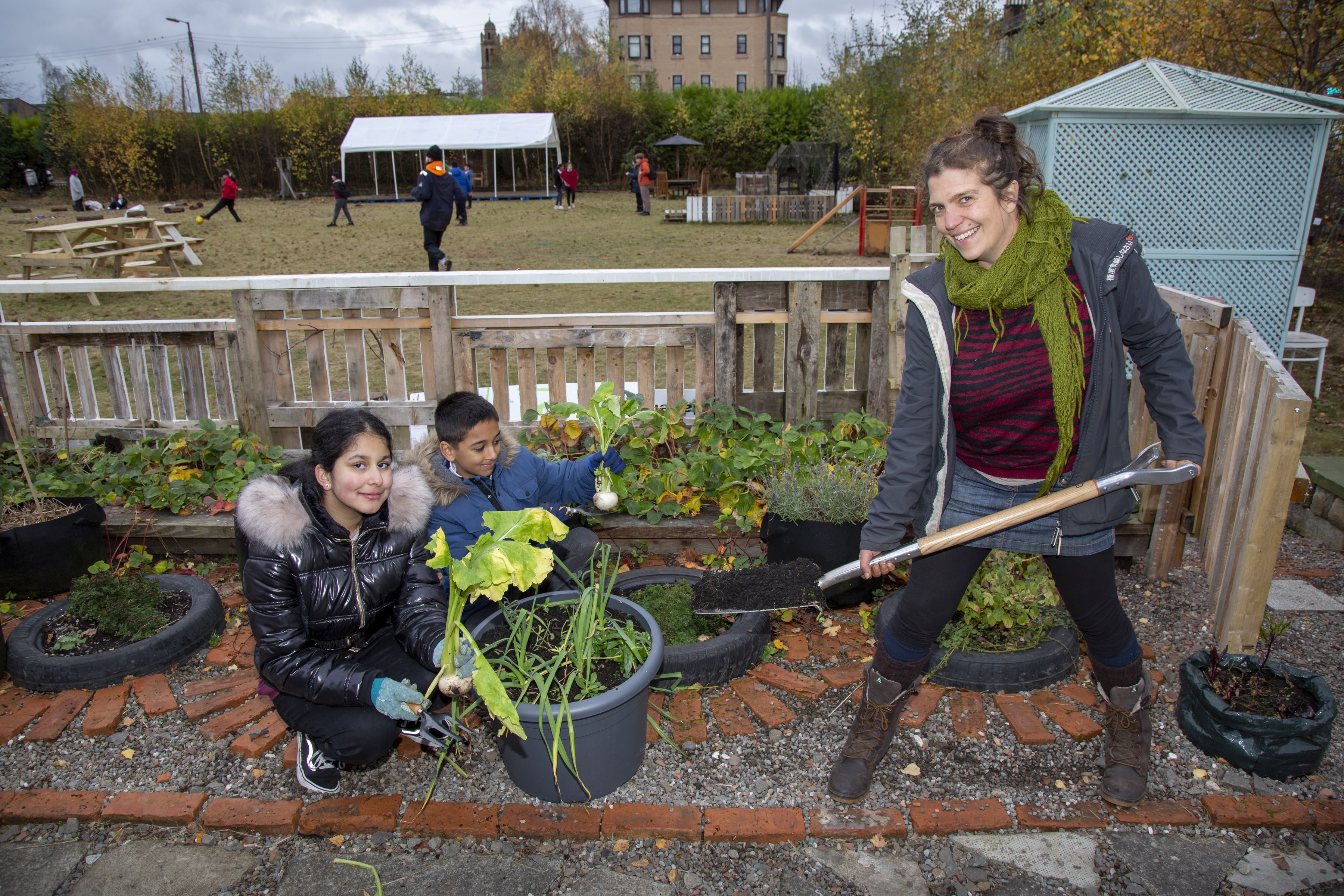 National Lottery boost brings Glasgow community food partners together to act on climate change