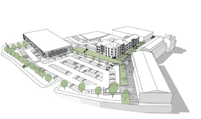 Alexandria housing and retail planned submitted