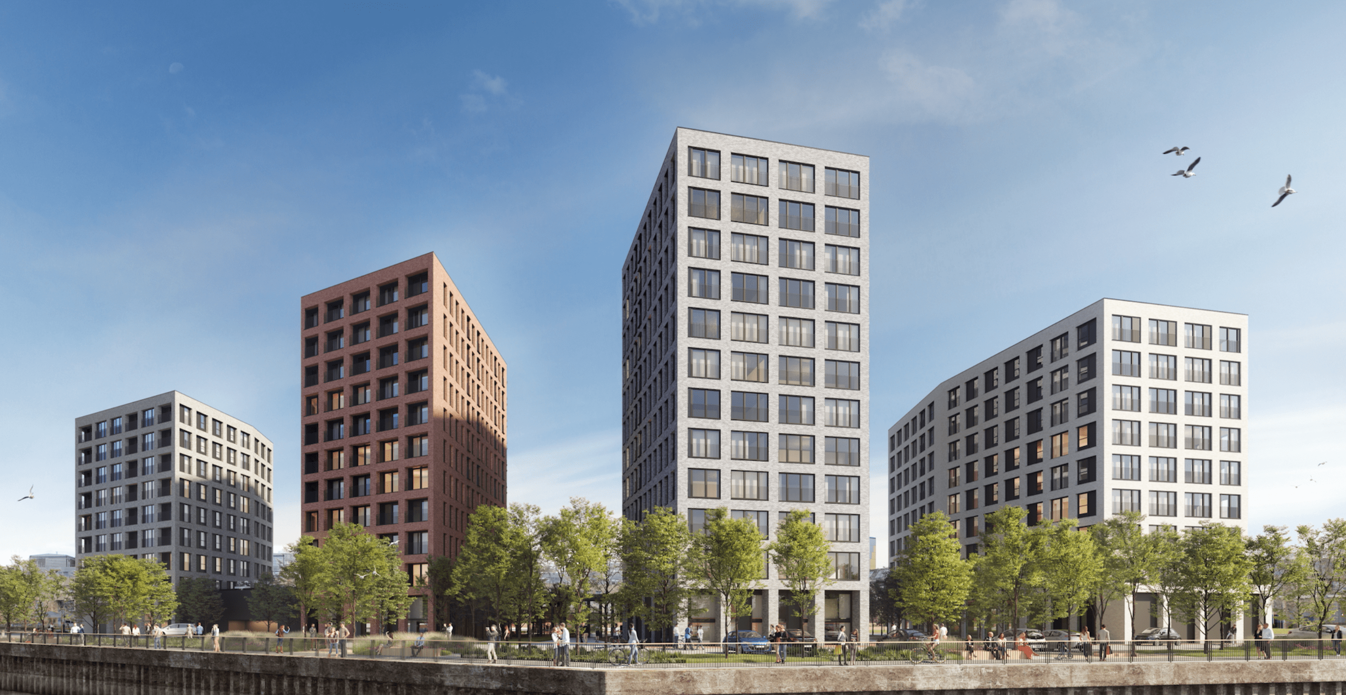 Revised plans to increase height at Leith build to rent towers