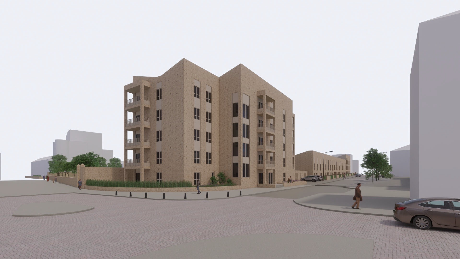 New Gorbals Housing Association plans 28 new flats at health centre site