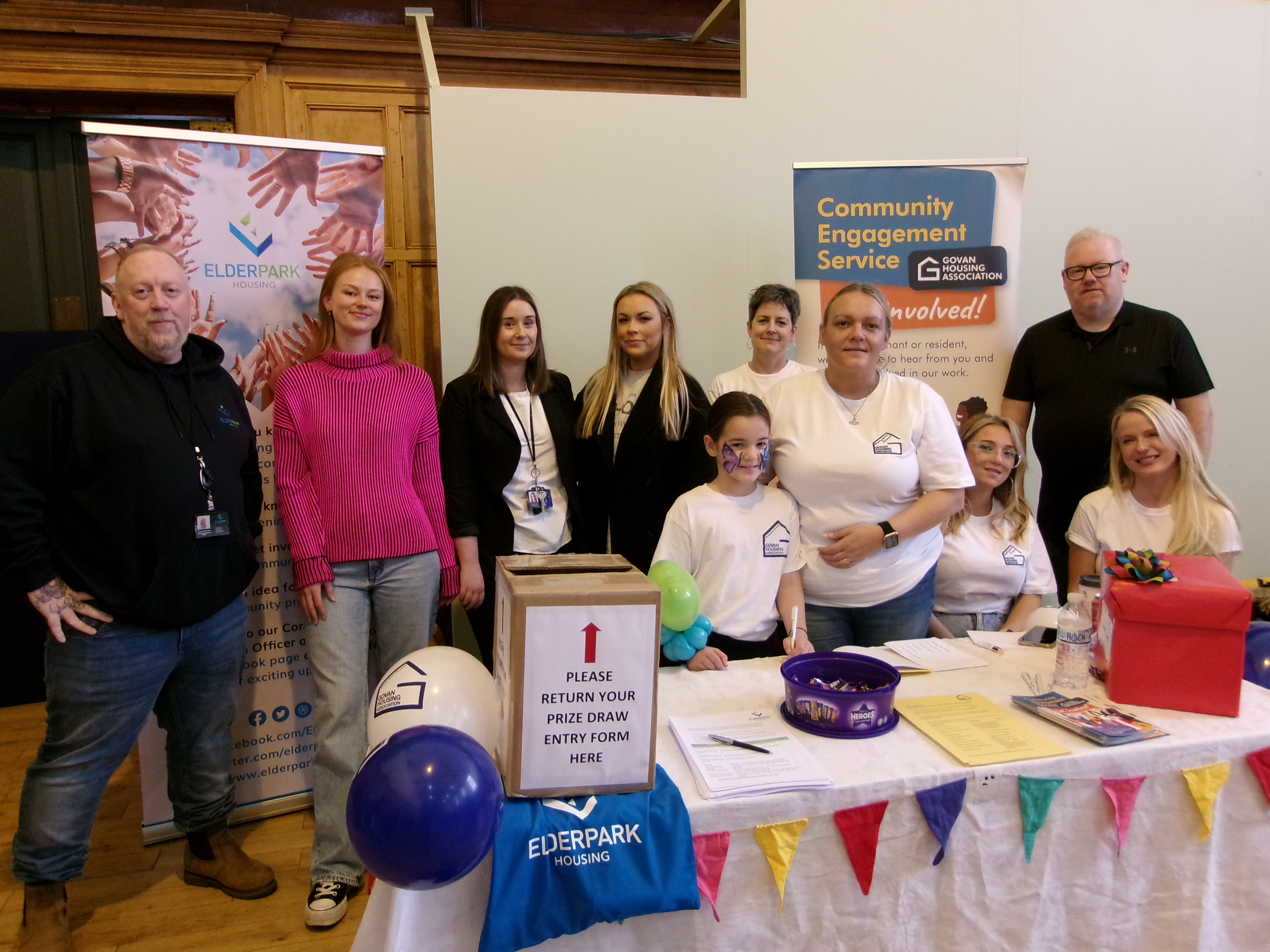 Elderpark Housing and Govan Housing Association community event brings residents together