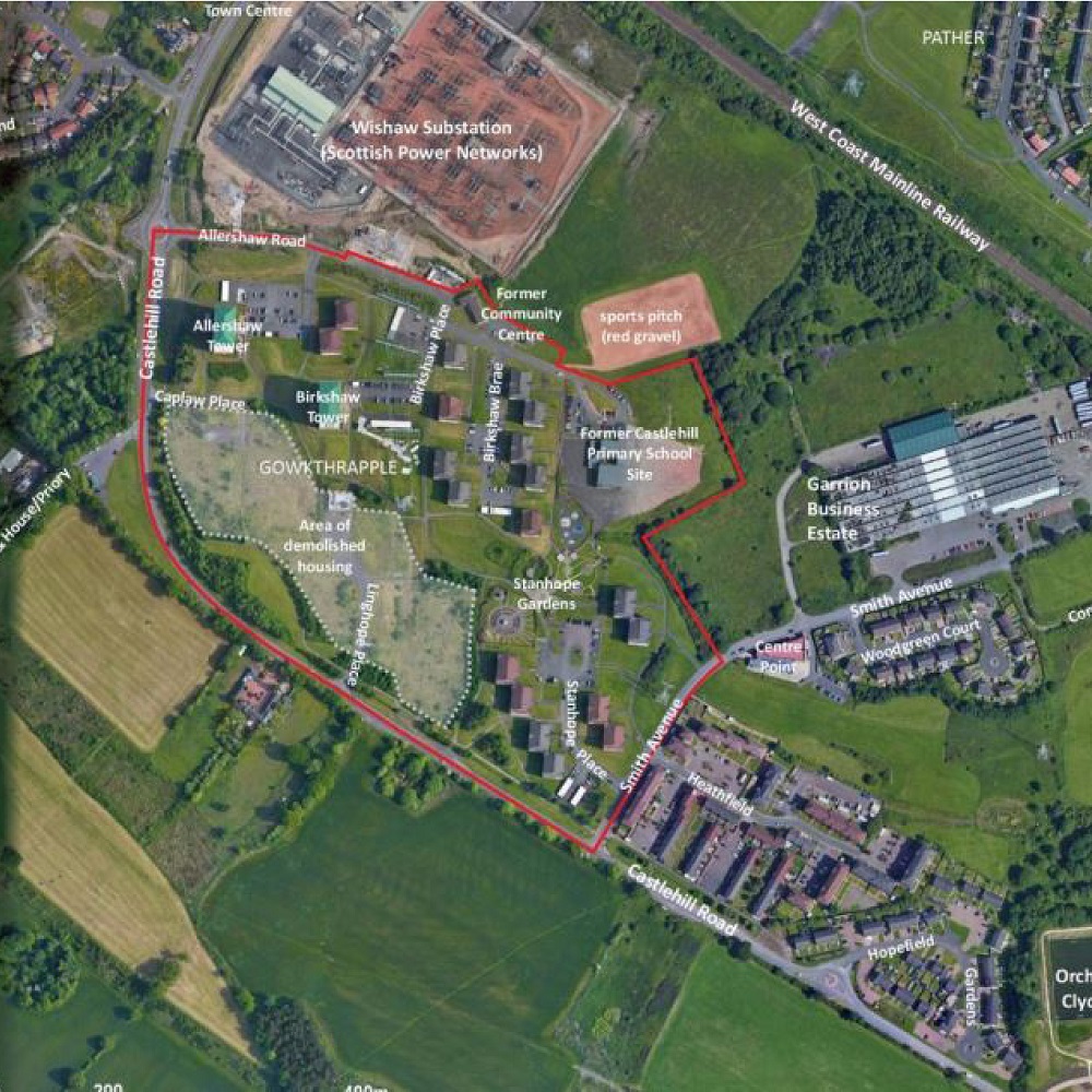 Green light for masterplan for around 300 homes in Gowkthrapple