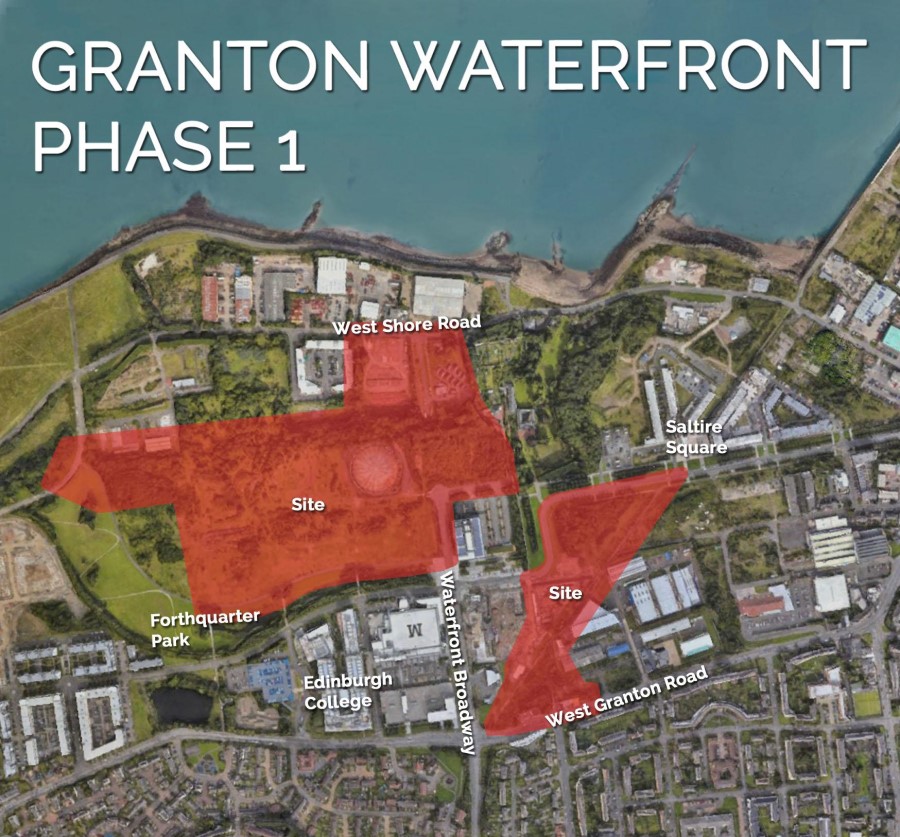 Views sought on coastal town plans at Granton Waterfront
