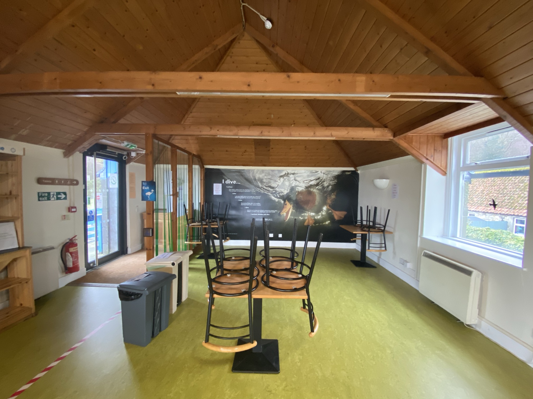 Spot on lighting for RSPB Loch Leven's new café