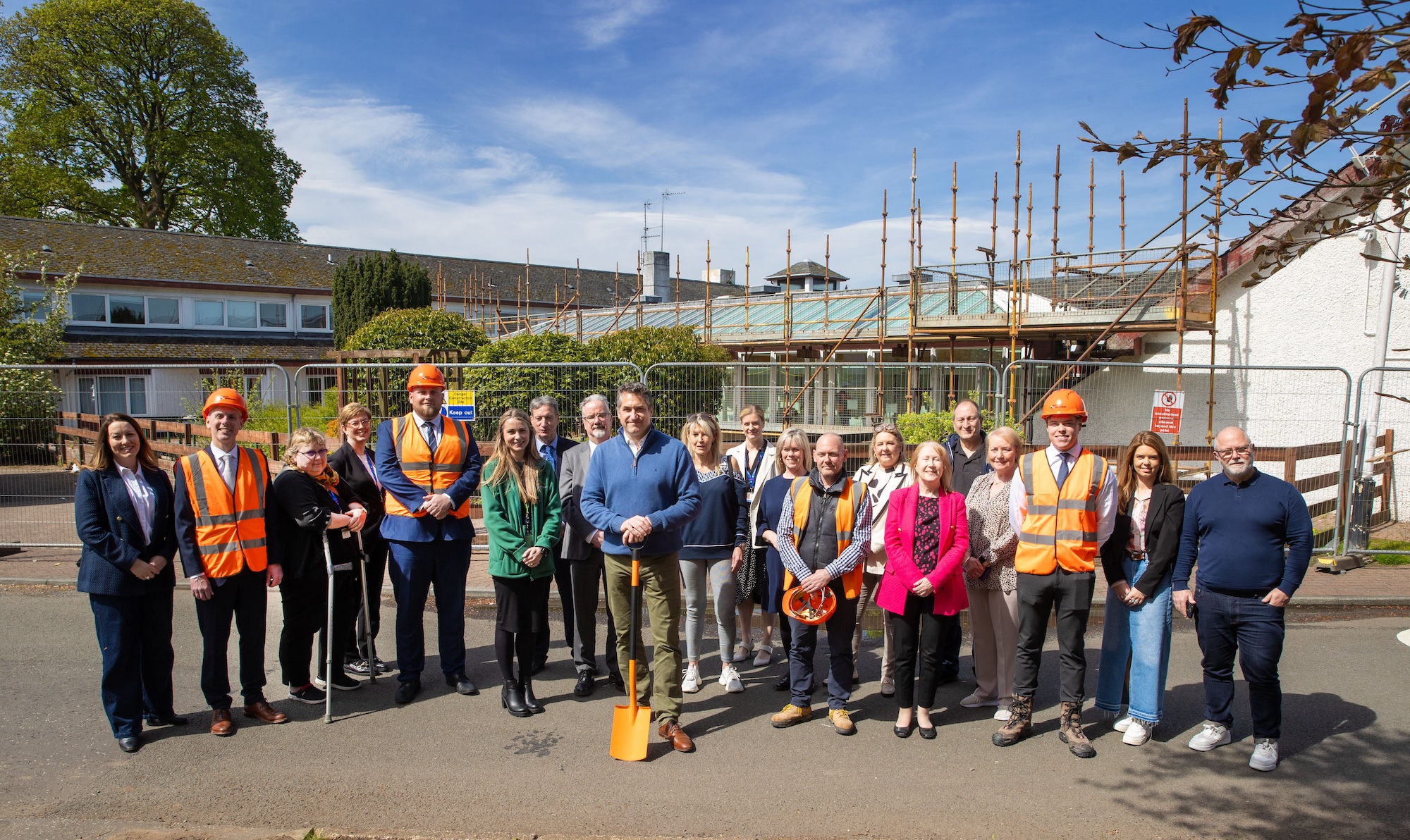 Work begins to build new lifeline for East Renfrewshire's older people