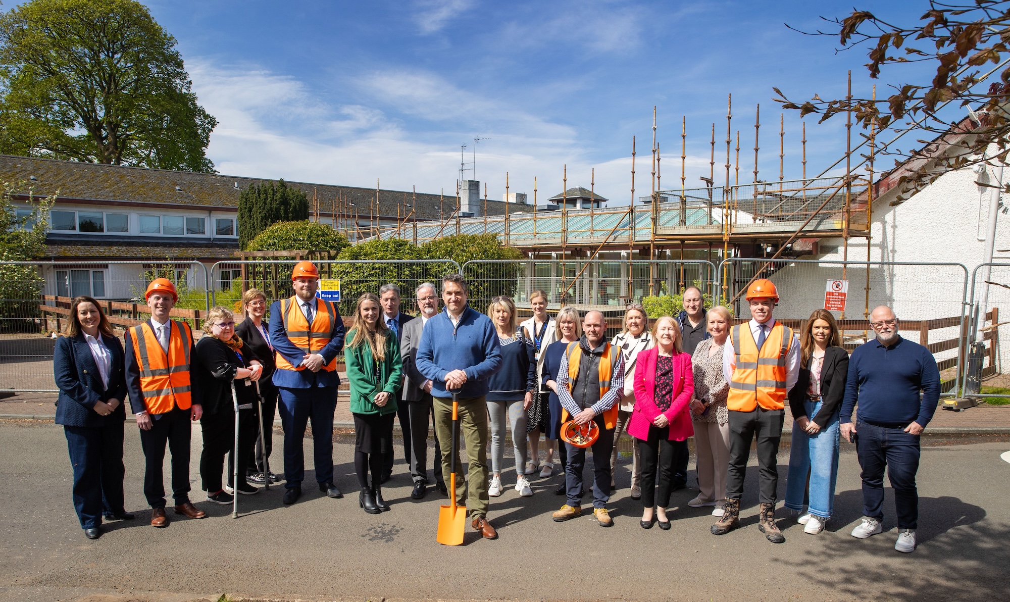 Work begins to build new lifeline for East Renfrewshire’s older people