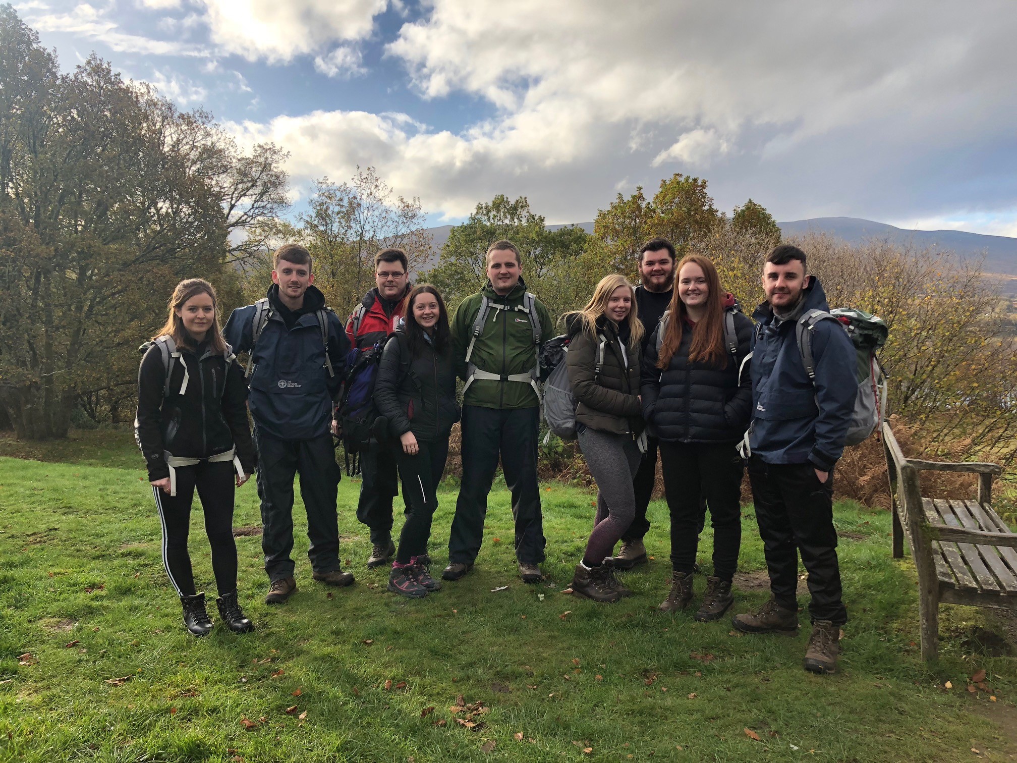 Argyll Community Housing Association apprentices head outdoors for team building