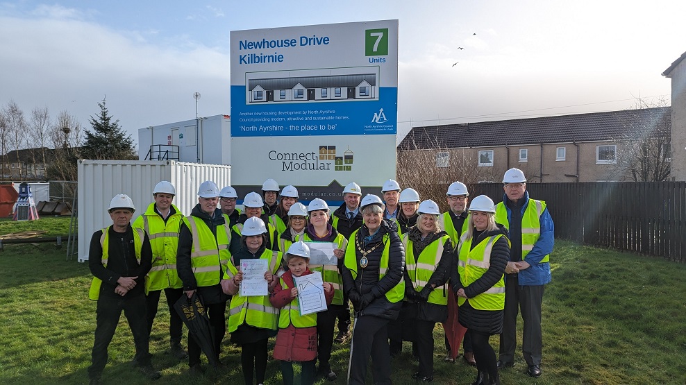 Connect Modular lands first set of modules for North Ayrshire Council's 14-home development