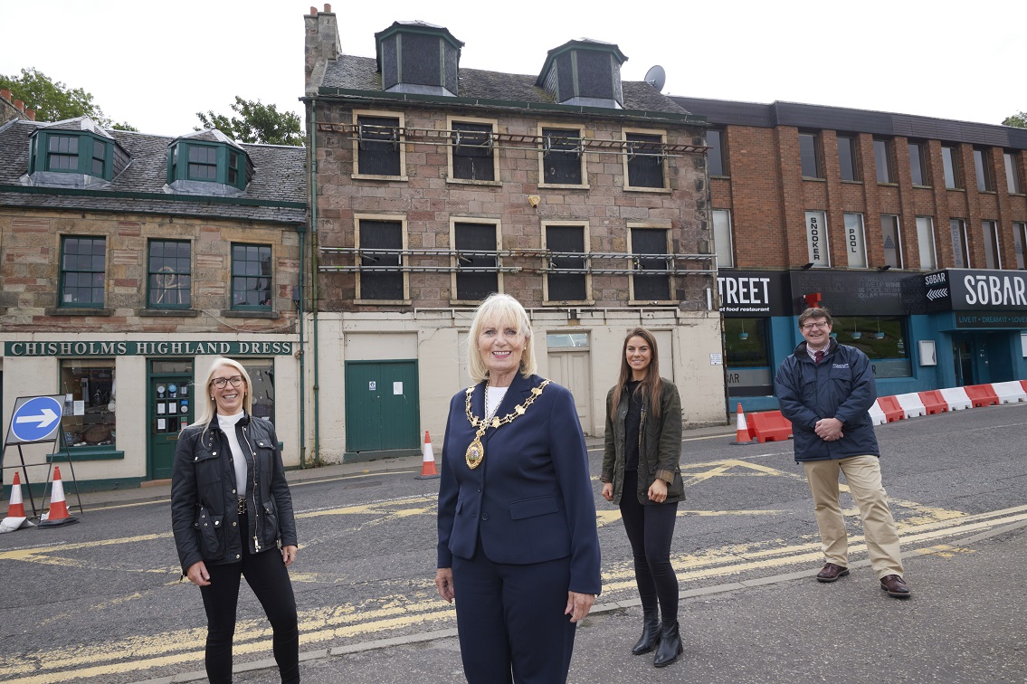 Highland Housing Alliance to transform derelict Inverness building