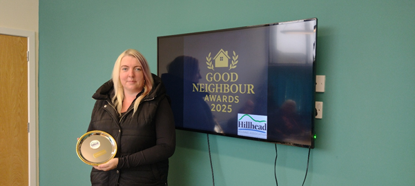 Hillhead Housing Association celebrates good neighbours for Scottish Housing Day