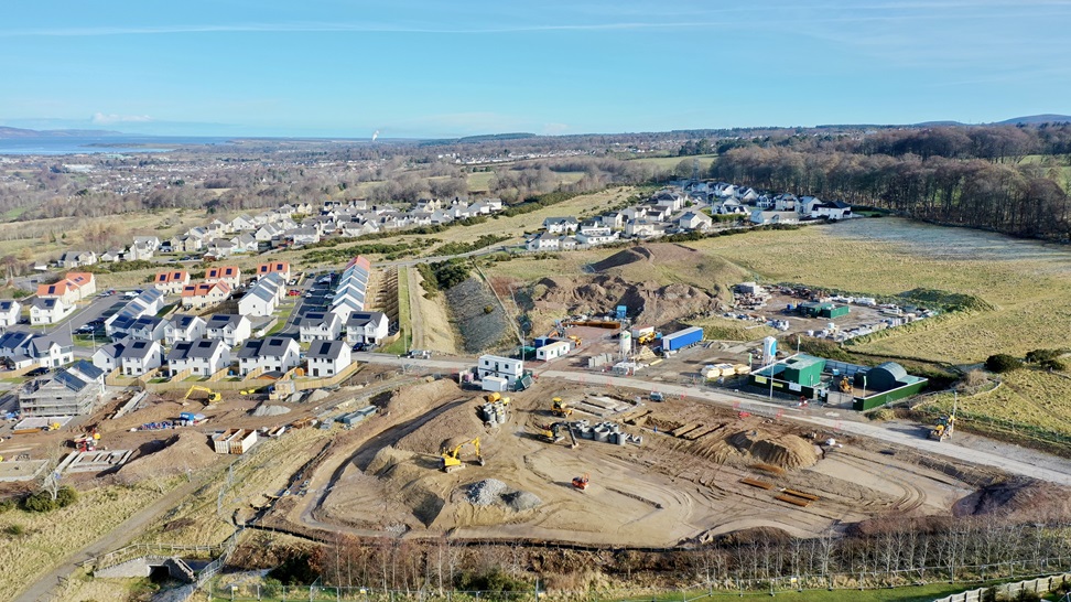 Groundworks complete at HHA development in Inverness