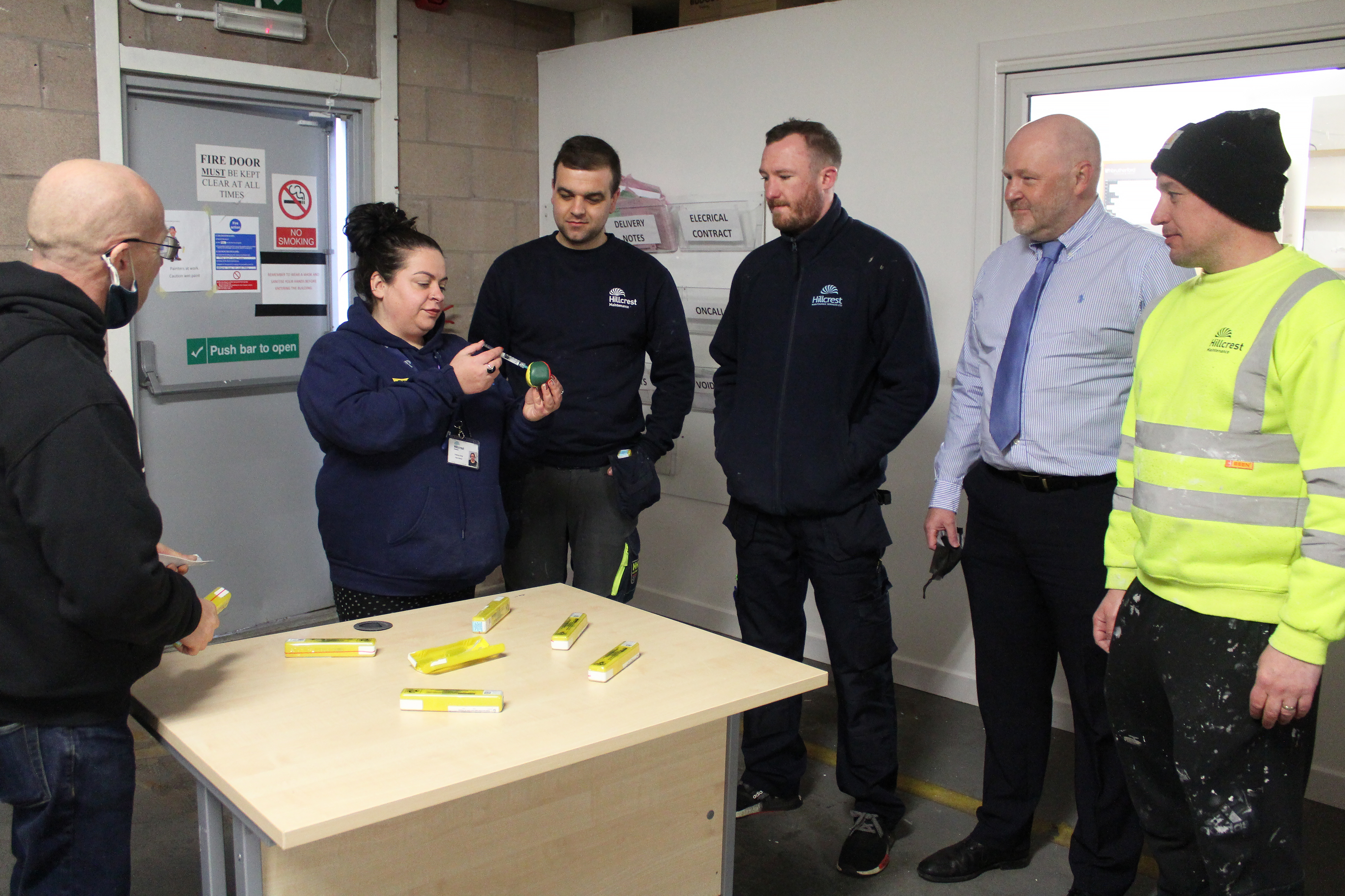 Hillcrest Maintenance tradespeople undertake naloxone training in bid to reduce drug deaths