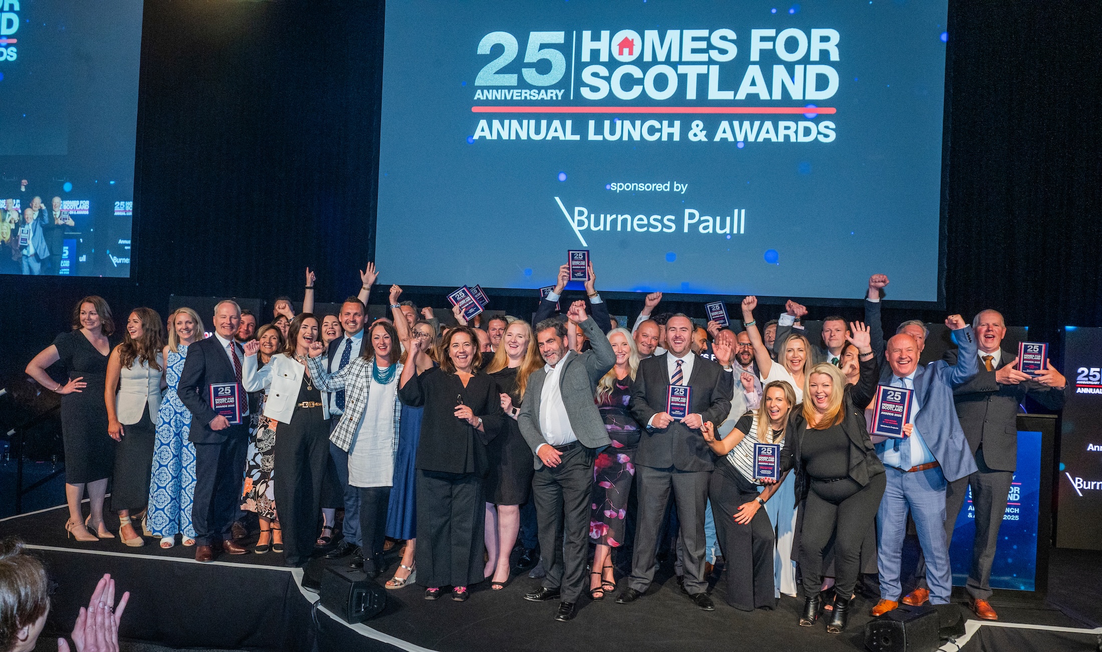 Homes for Scotland announces annual award winners at 25th anniversary event