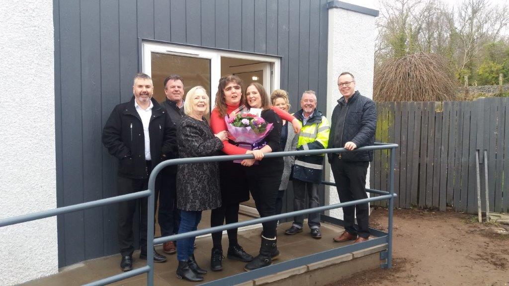 Abertay Housing Association hands over ‘life-changing’ Kingoodie home