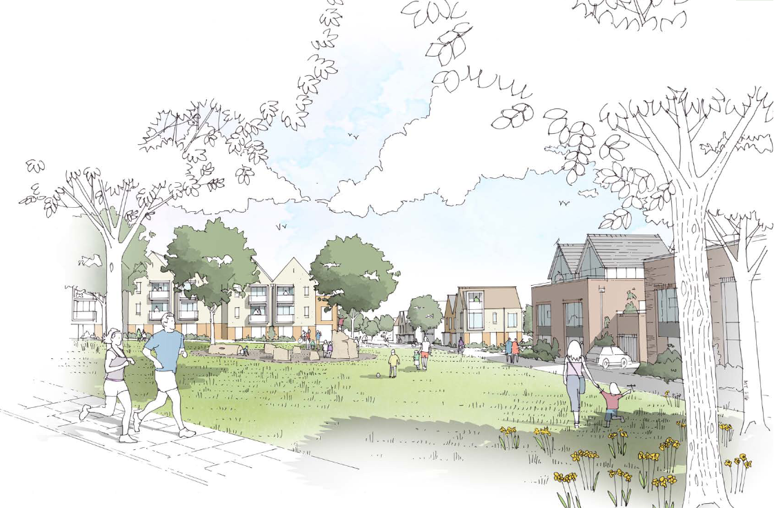 Plans submitted for 78.4-hectare mixed-use development in Whitburn