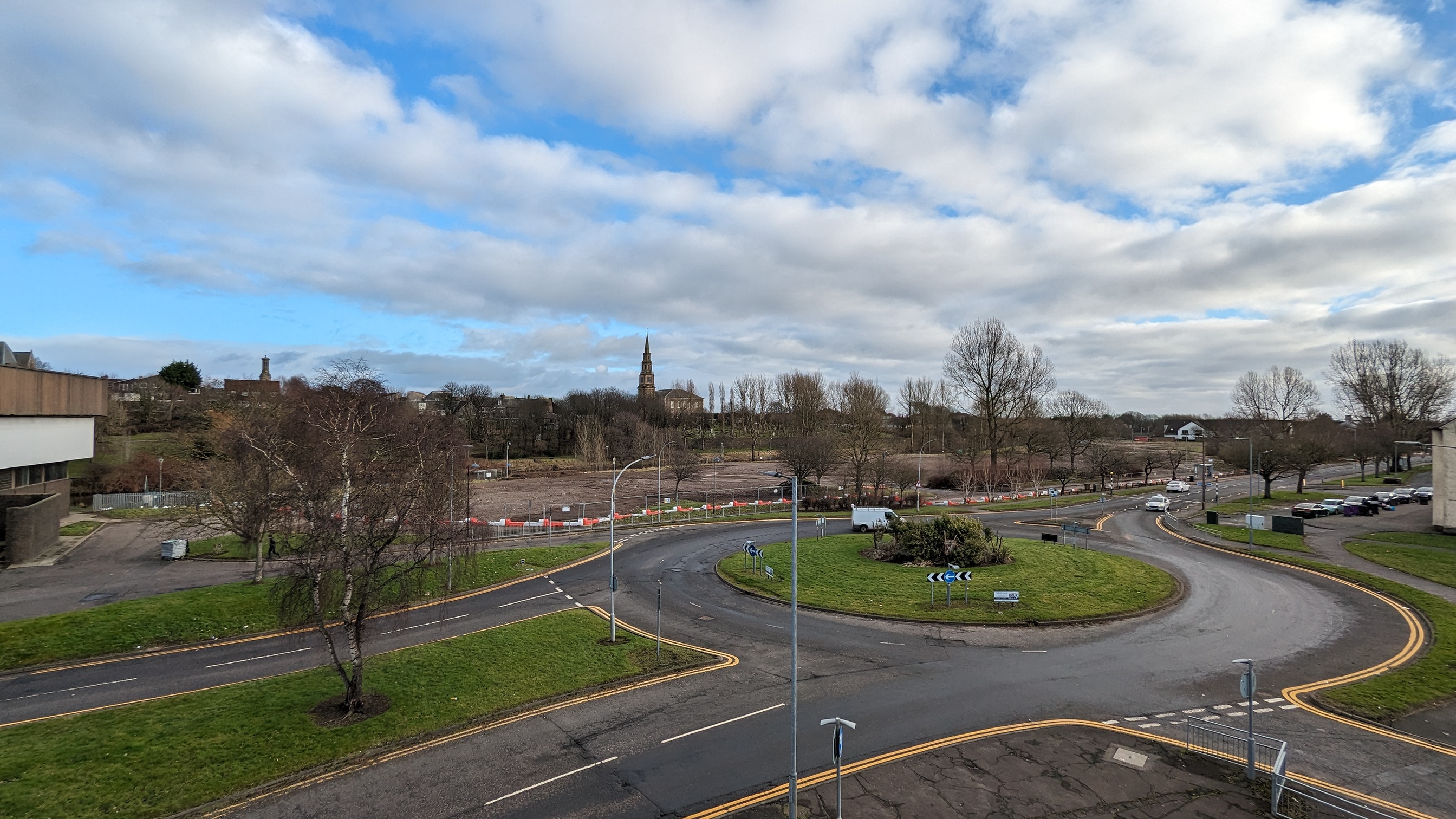 Irvine high flats fully demolished