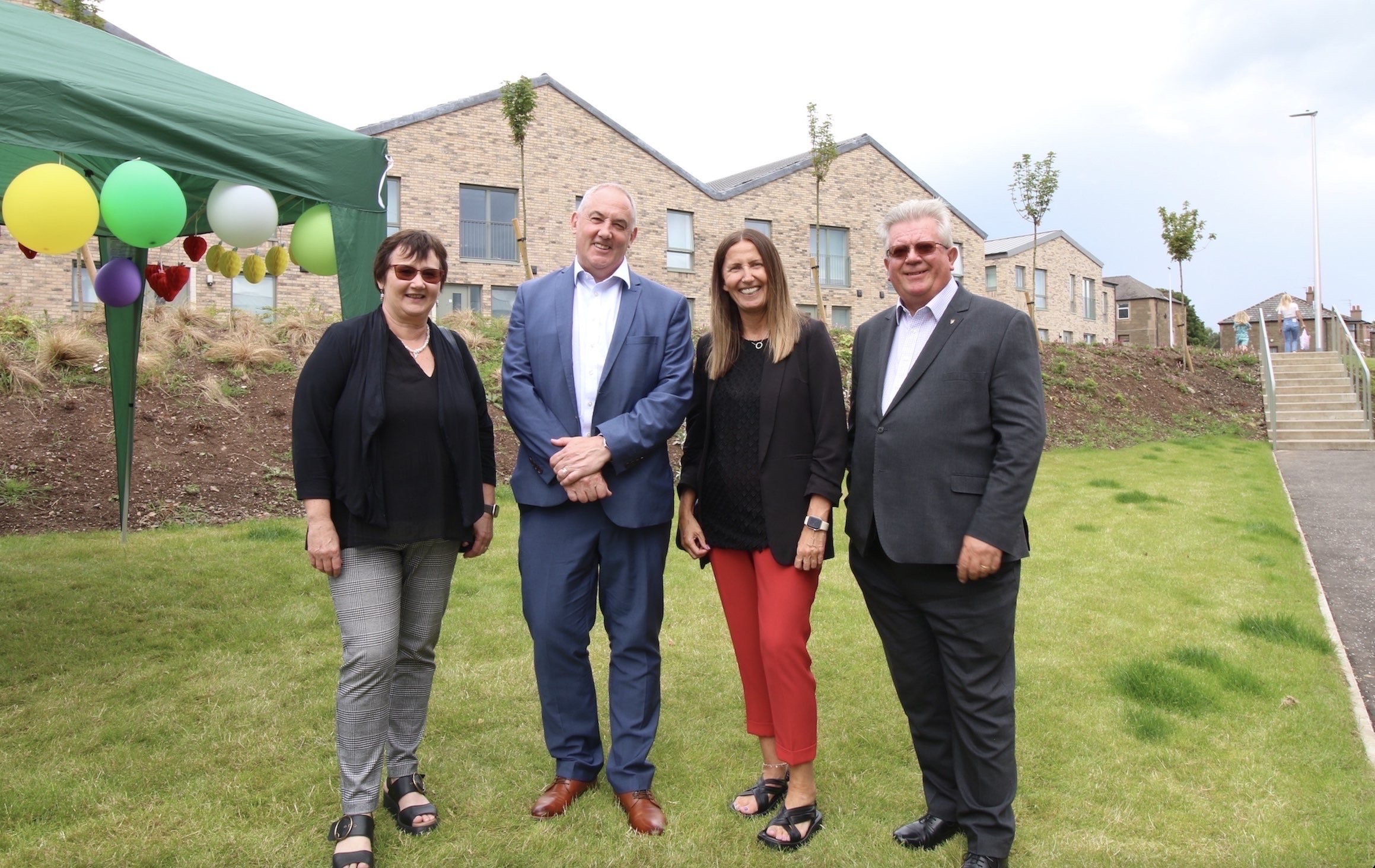 Housing Minister applauds £13.6m Ellengowan rejuvenation as development welcomes tenants back